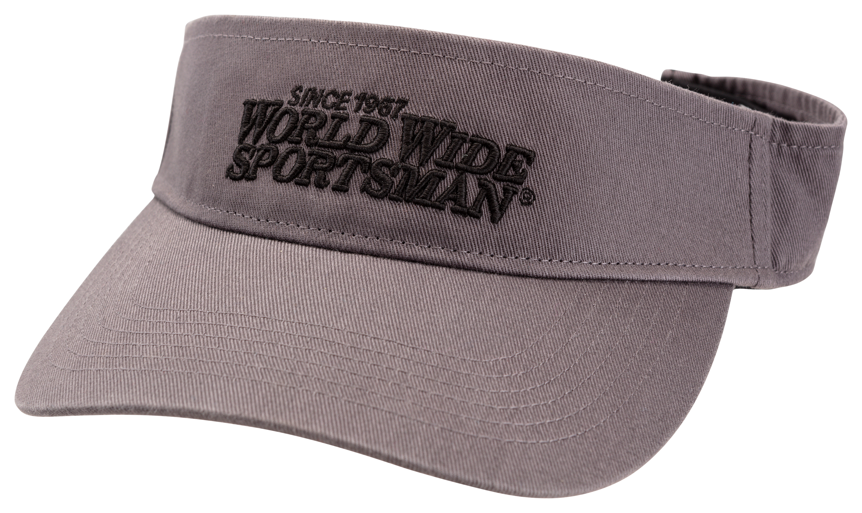 101139098-3335812 World Wide Sportsman Promo Visor for Men - Gray sku 101139098-3335812
