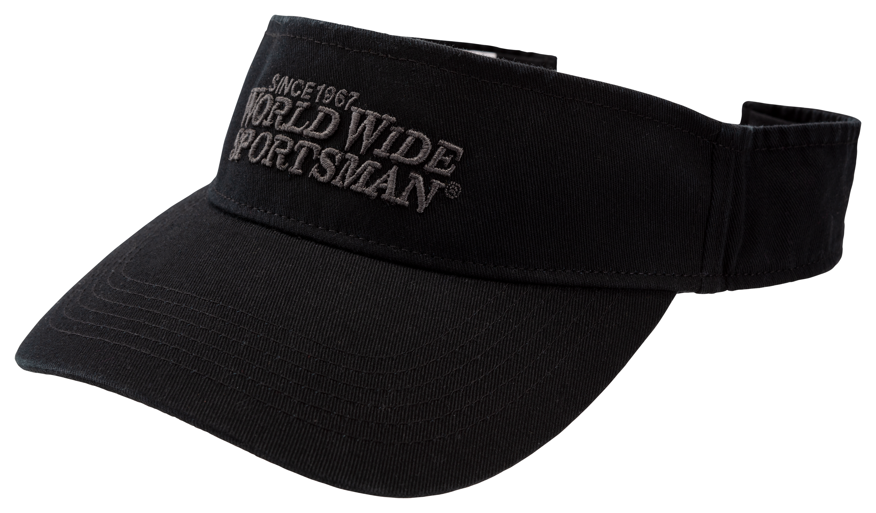 World Wide Sportsman Promo Visor for Men - Black