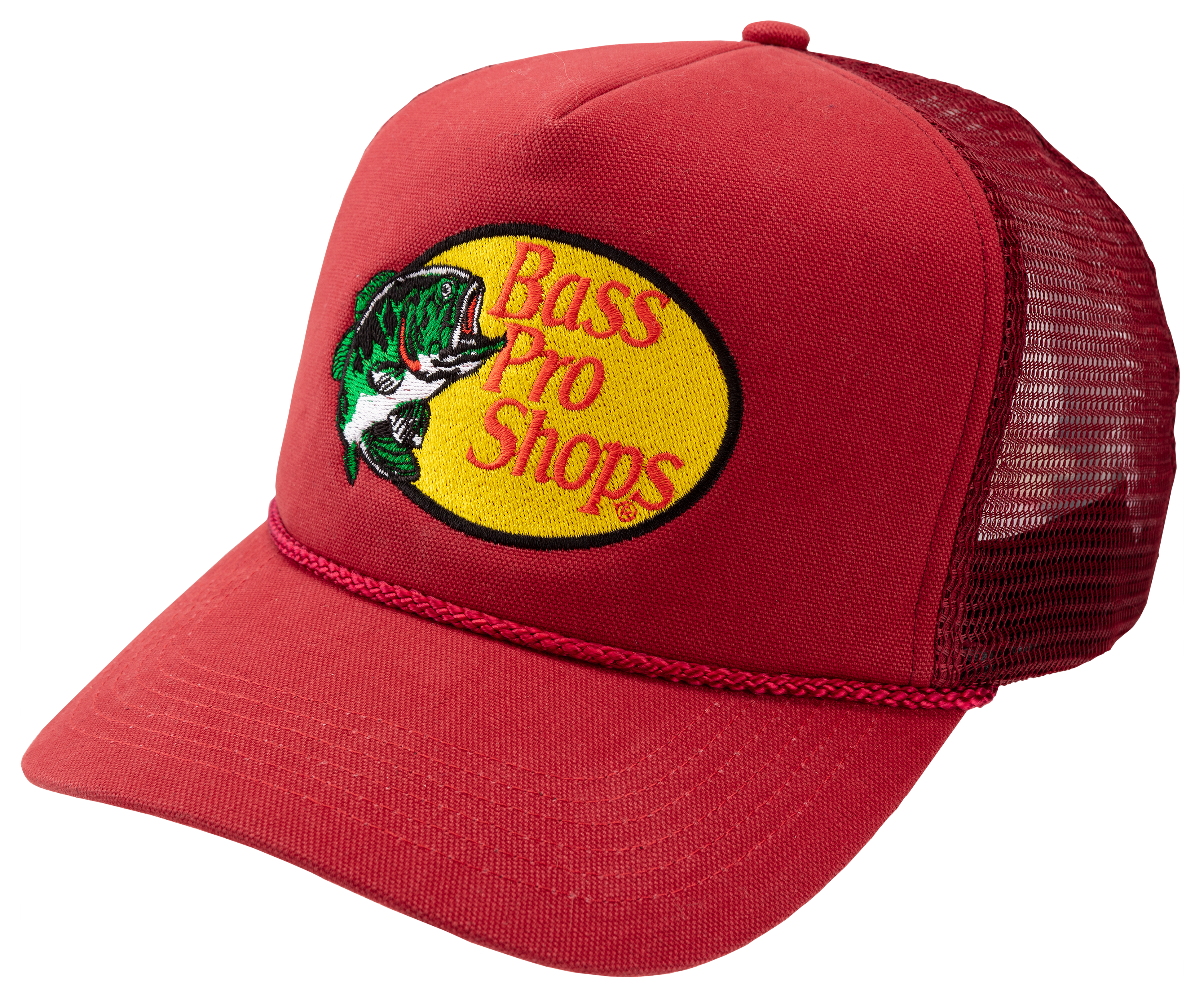 Bass Pro Shops Multicolored Throwback Mesh-Back Woodcut Cap