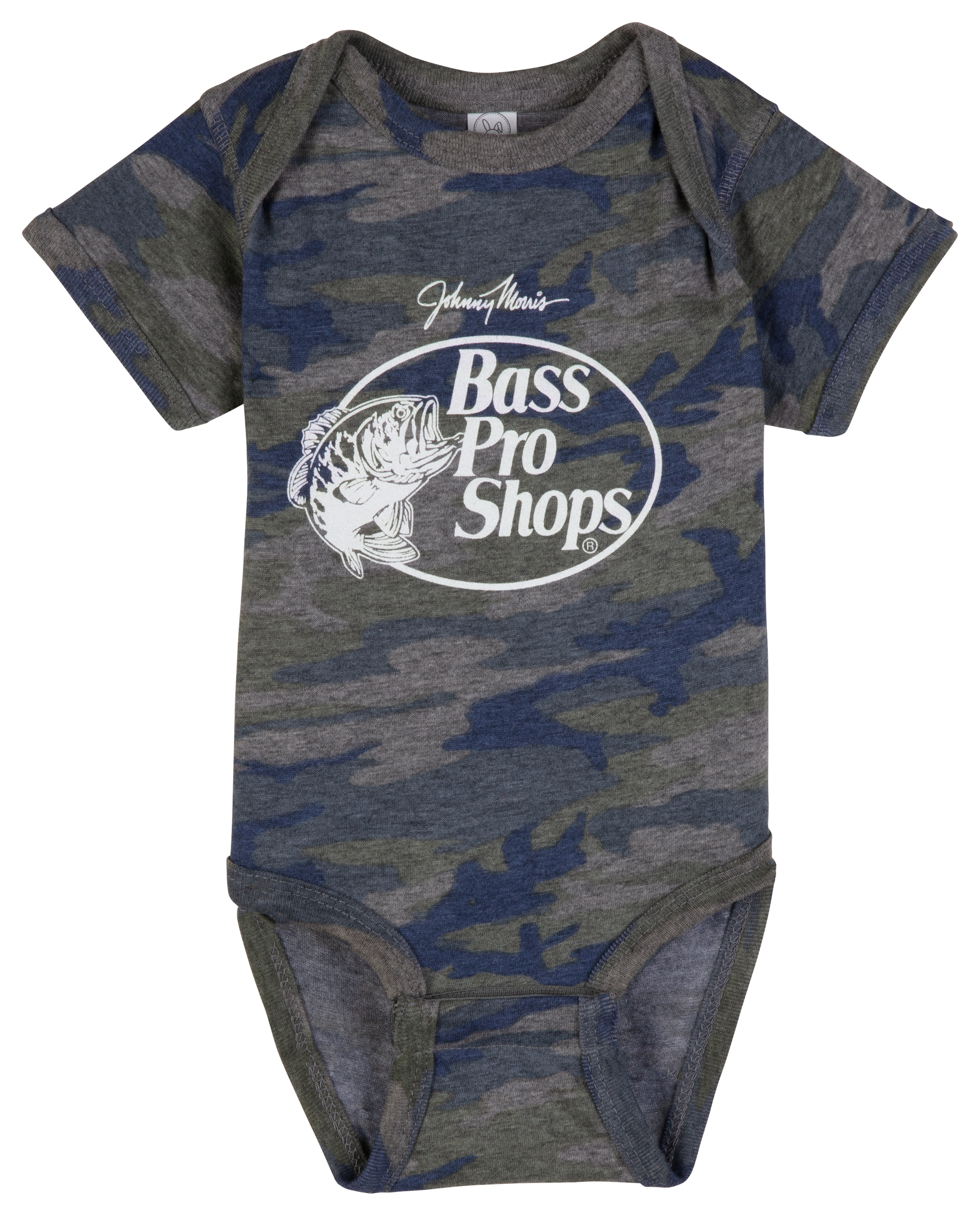 Bass Pro Shops Original Logo Short-Sleeve Bodysuit for Babies