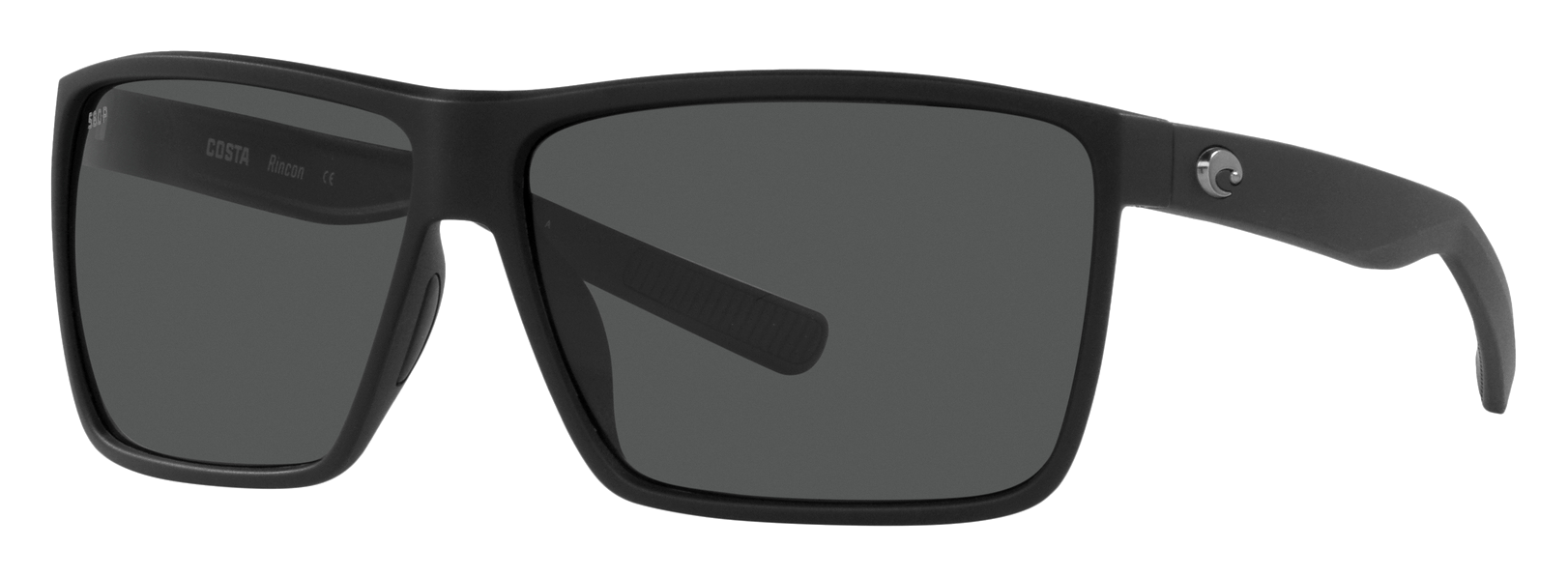 Costa Del Mar Rincon 580P Polarized Sunglasses - Matte Black/Gray - X-Large