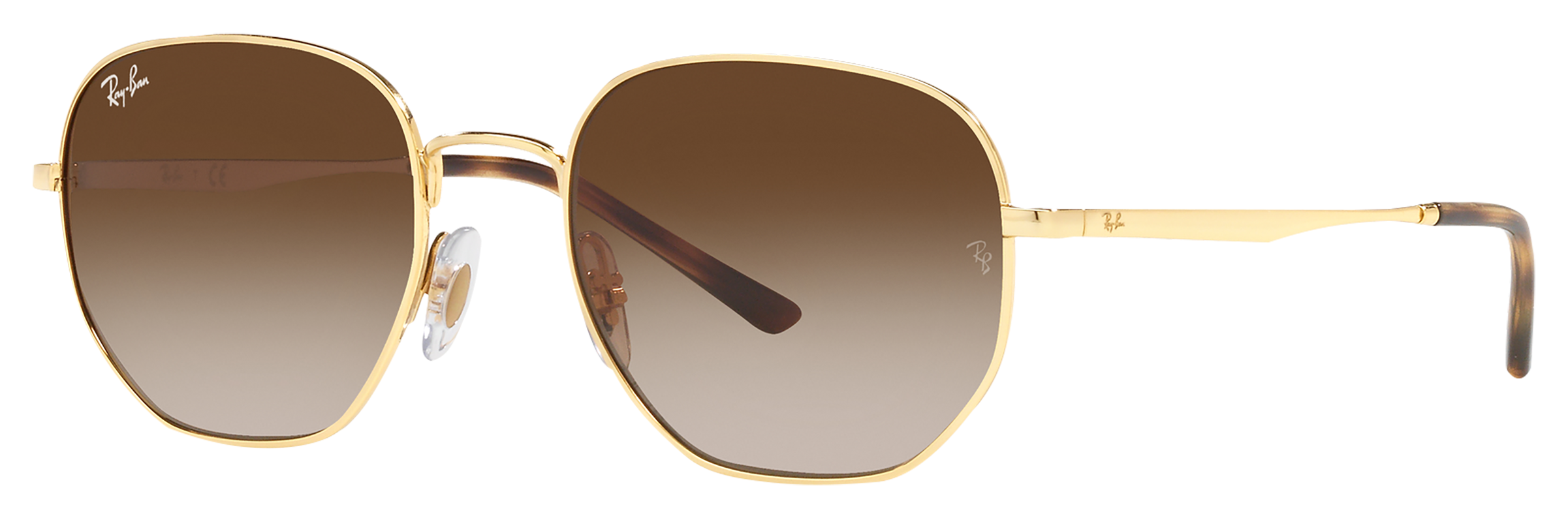 101137787-3340836 Ray-Ban RB3682 Gradient Sunglasses - Polished Gold sku 101137787-3340836