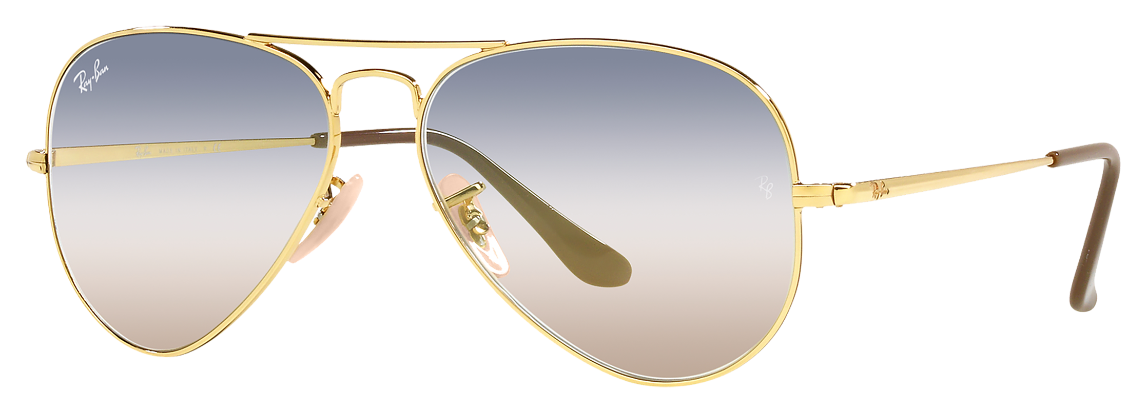 101138304-3340843 Ray-Ban Aviator Metal II RB3689 Bi-Gradient Glass  sku 101138304-3340843