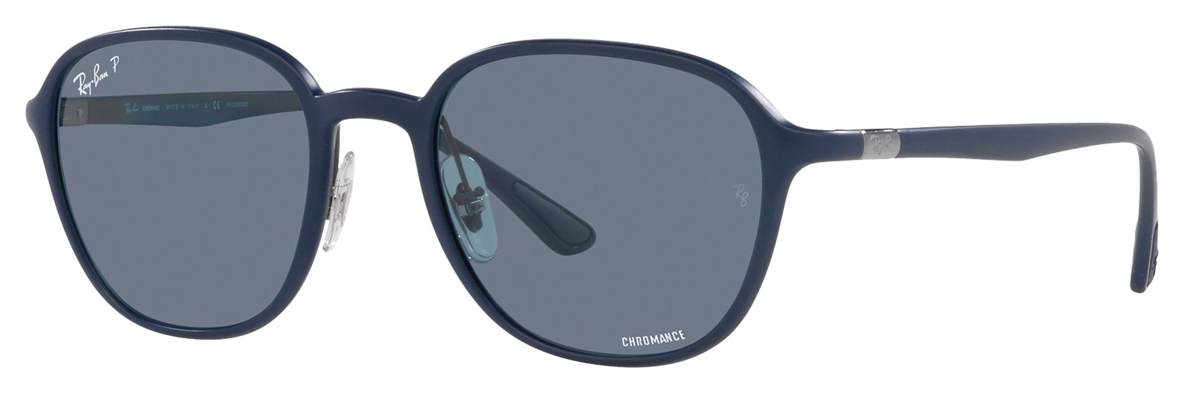 Ray-Ban RB4341CH Chromance Polarized Sunglasses - Blue Chromance/Polished B