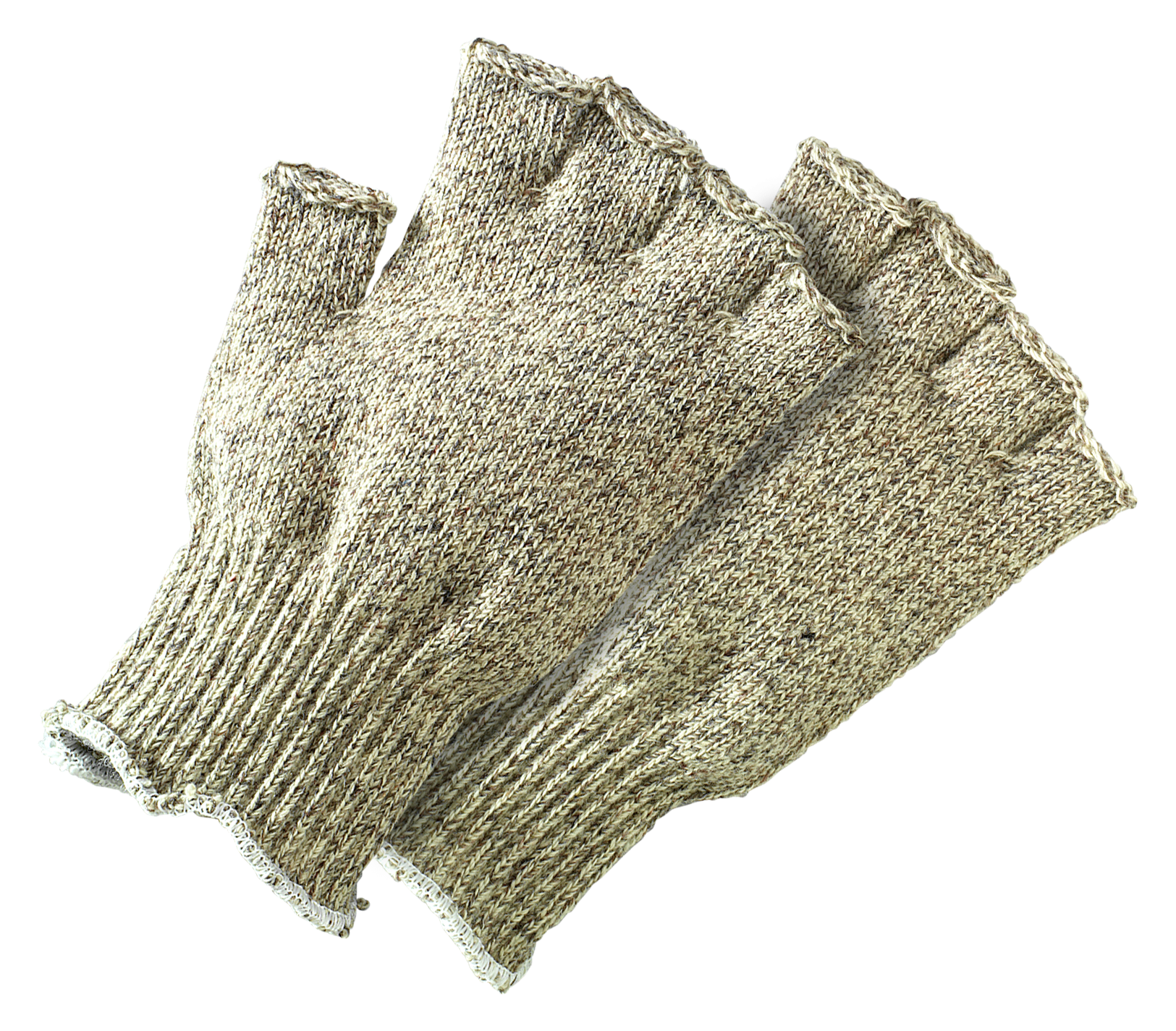 Fingerless Ragg Wool Fly Fishing Gloves for Men
