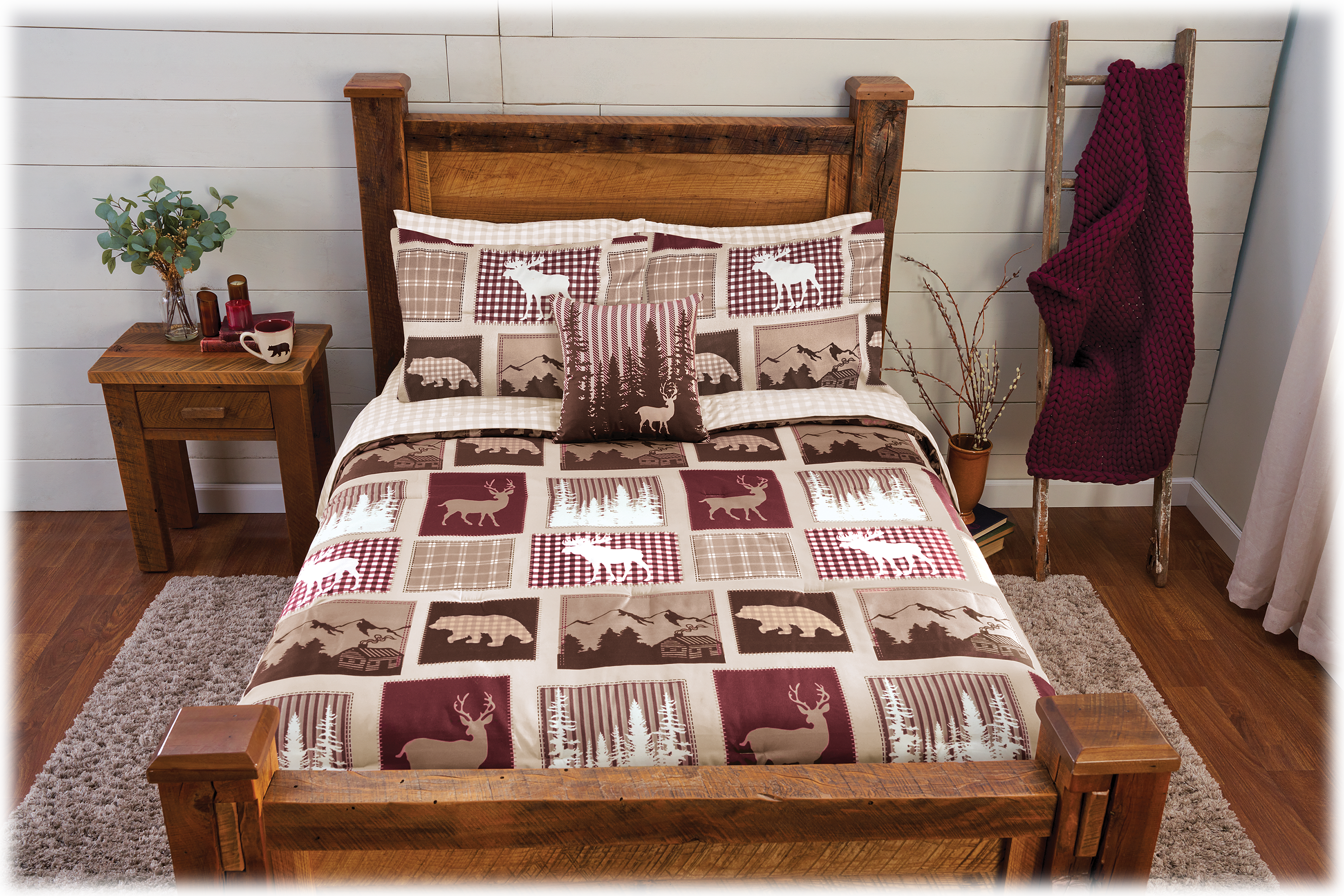 White River Home Great Wilderness Bedding Collection Complete Bedding Set - Full