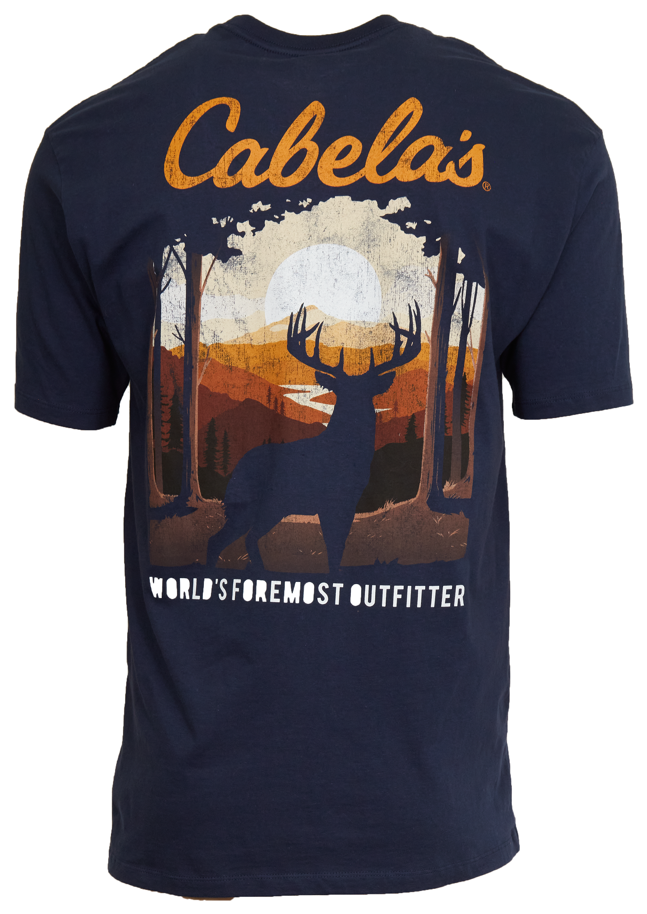 Cabela's Wildlife Buck Graphic Short-Sleeve T-Shirt for Men