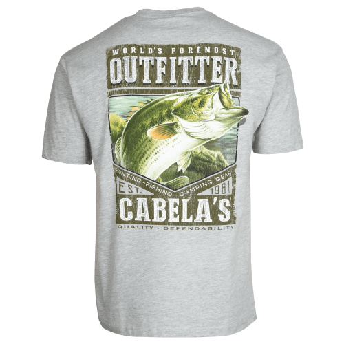 Cabela's 22 Wildlife Bass Short-Sleeve T-Shirt for Men