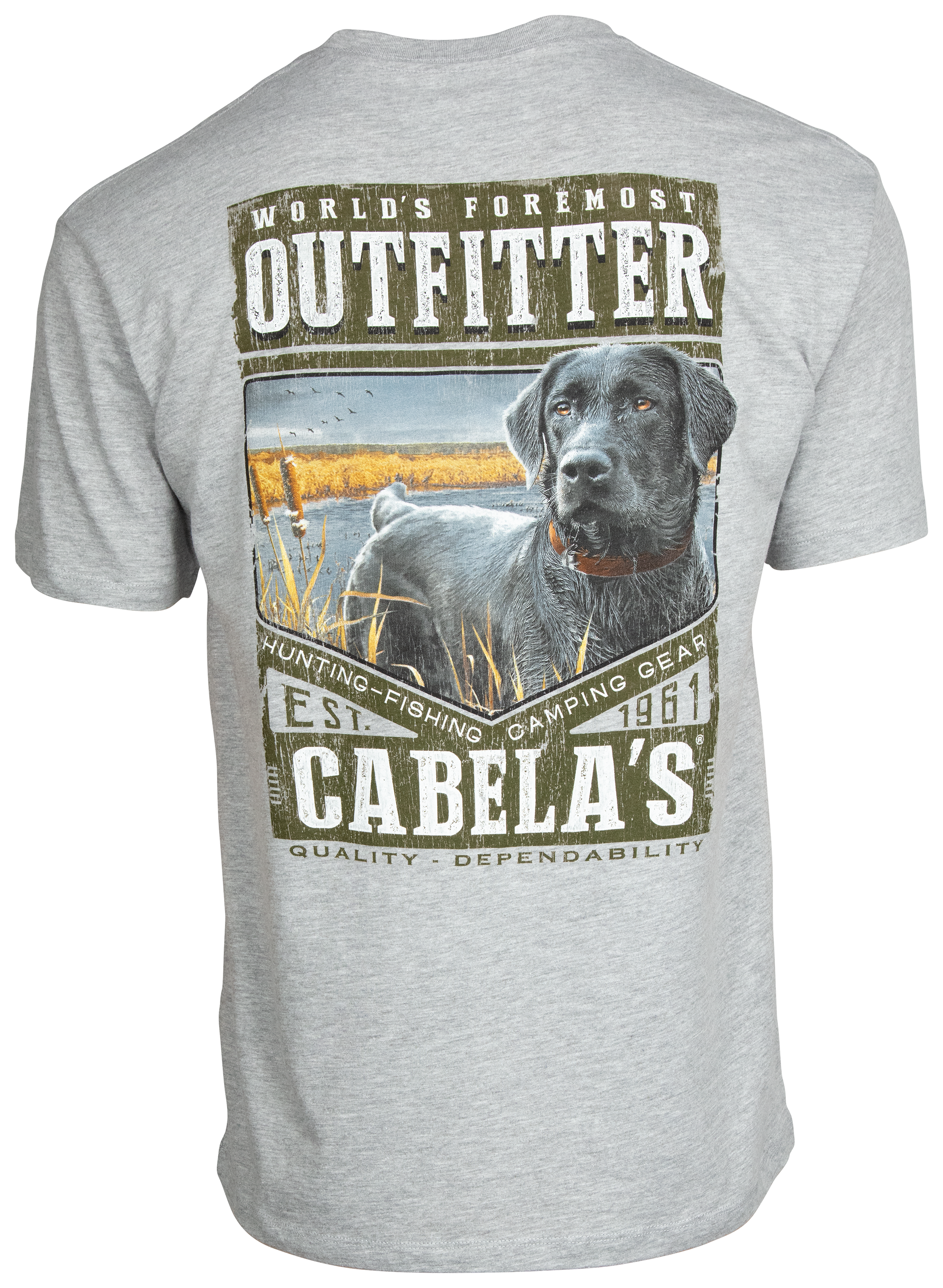 Cabela's World's Foremost Outfitter Lab Short-Sleeve T-Shirt for