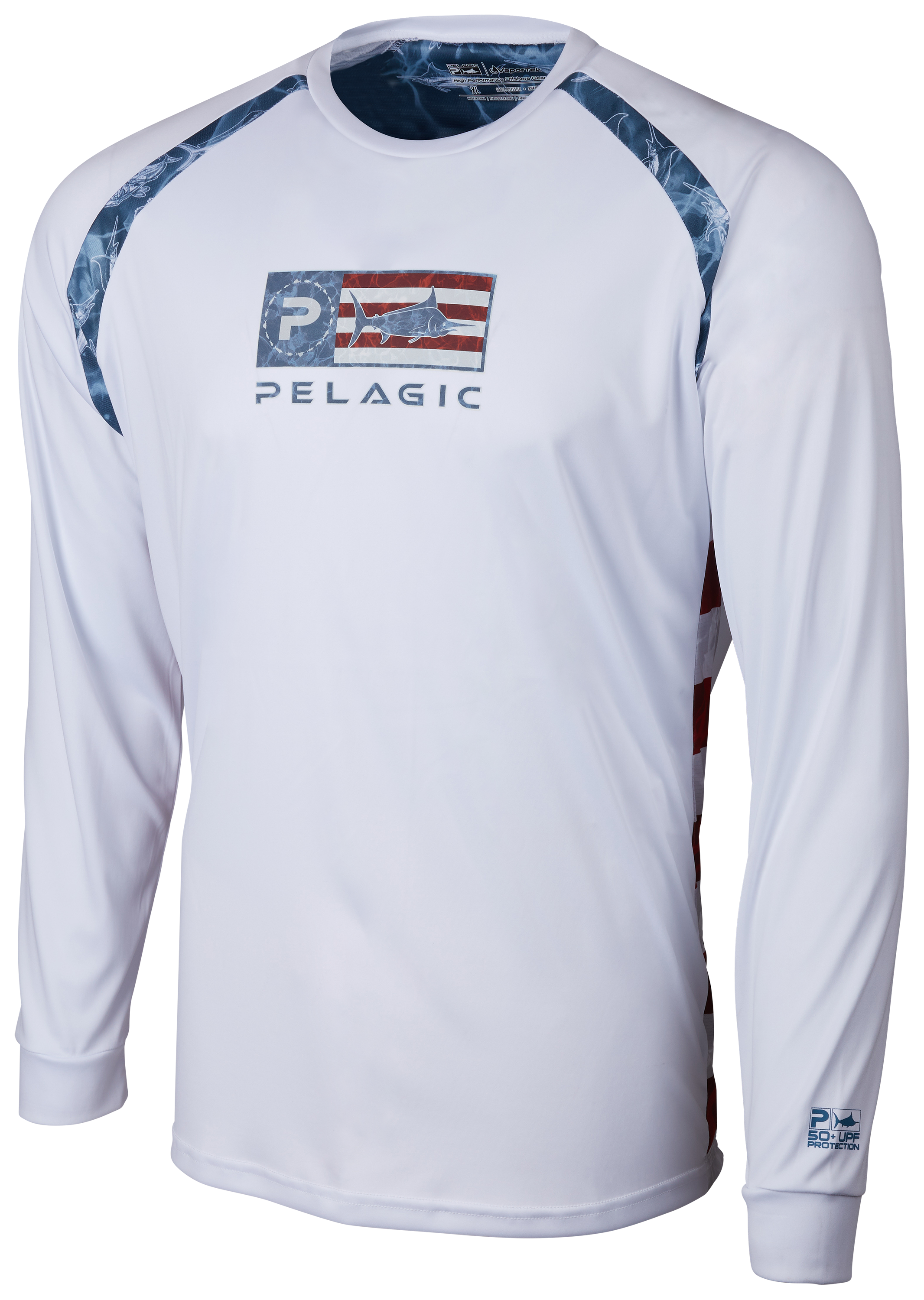 Pelagic VaporTek Sideline Performance Fishing Long-Sleeve Shirt for Men