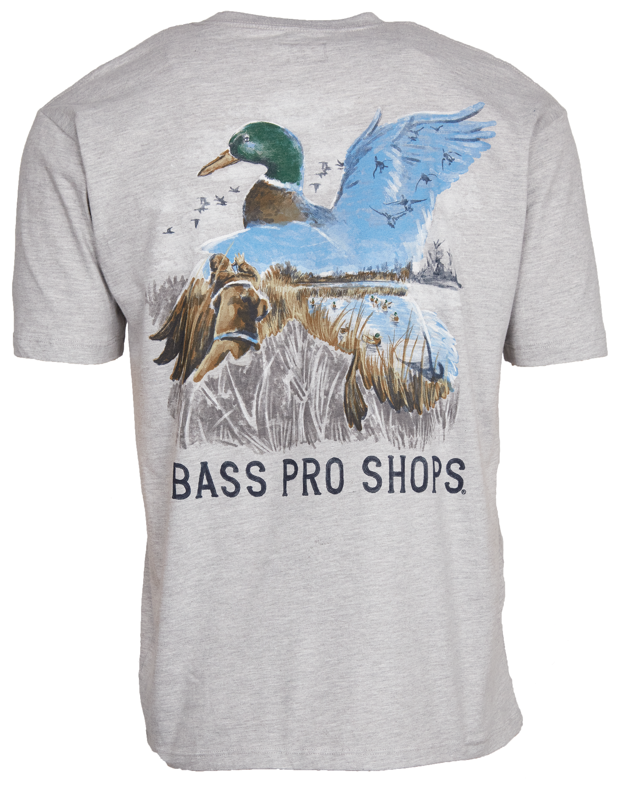 Bass Pro Shops Duck Wildlife Graphic Short-Sleeve T-Shirt for Men