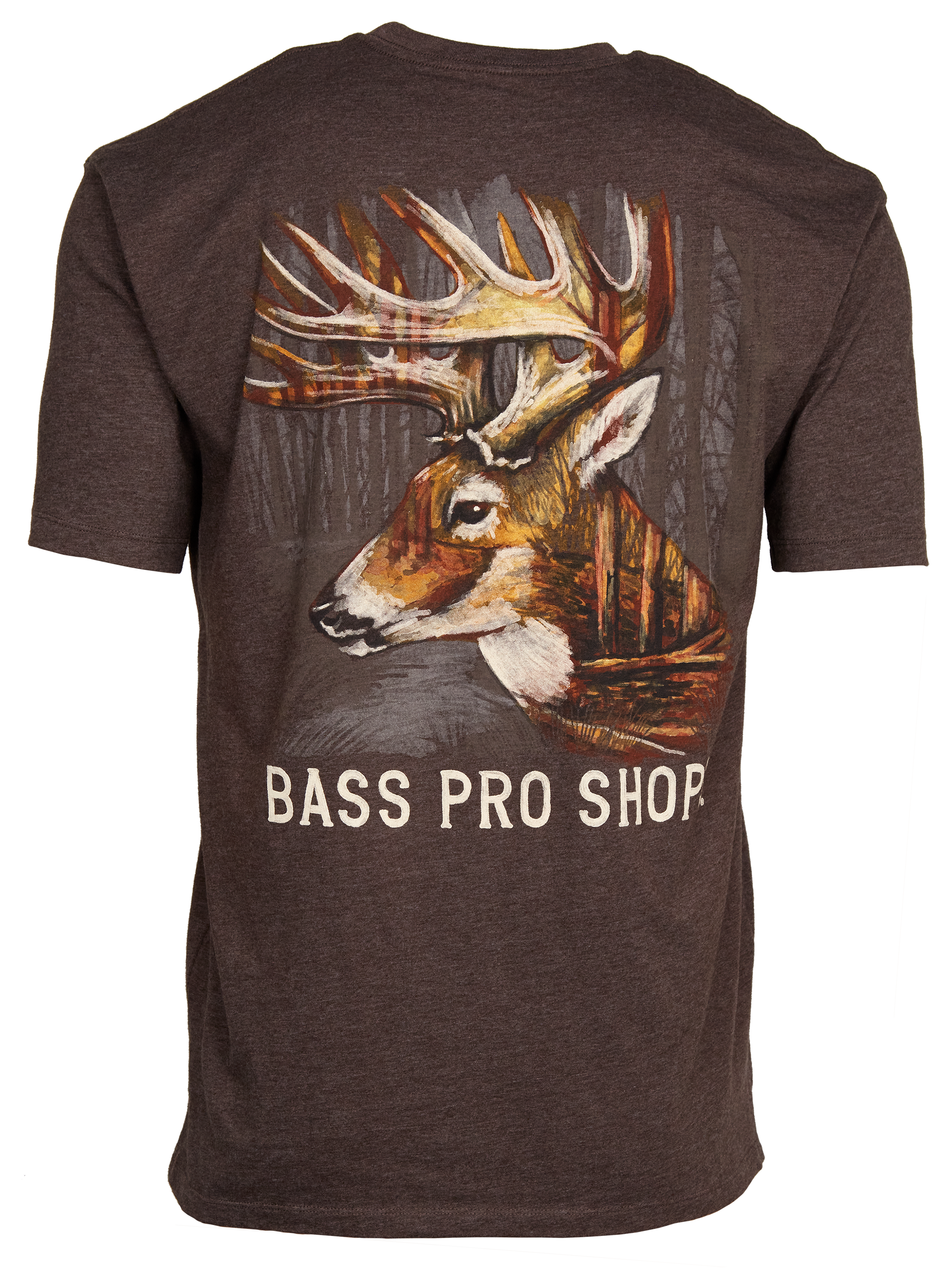 Bass Pro Shops Deer Wildlife Graphic Short-Sleeve T-Shirt for Men
