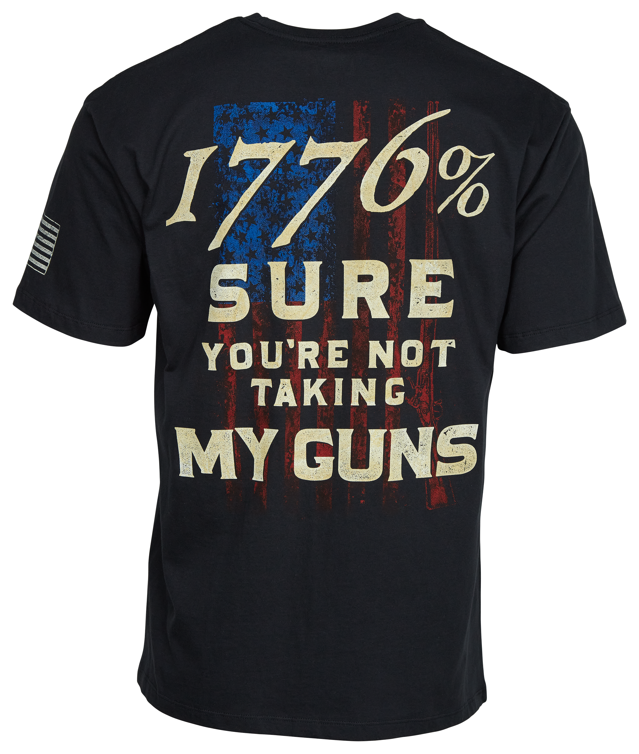 Cabela's 1776 My Guns Short-Sleeve T-Shirt for Men - Caviar - XL - Cabela's