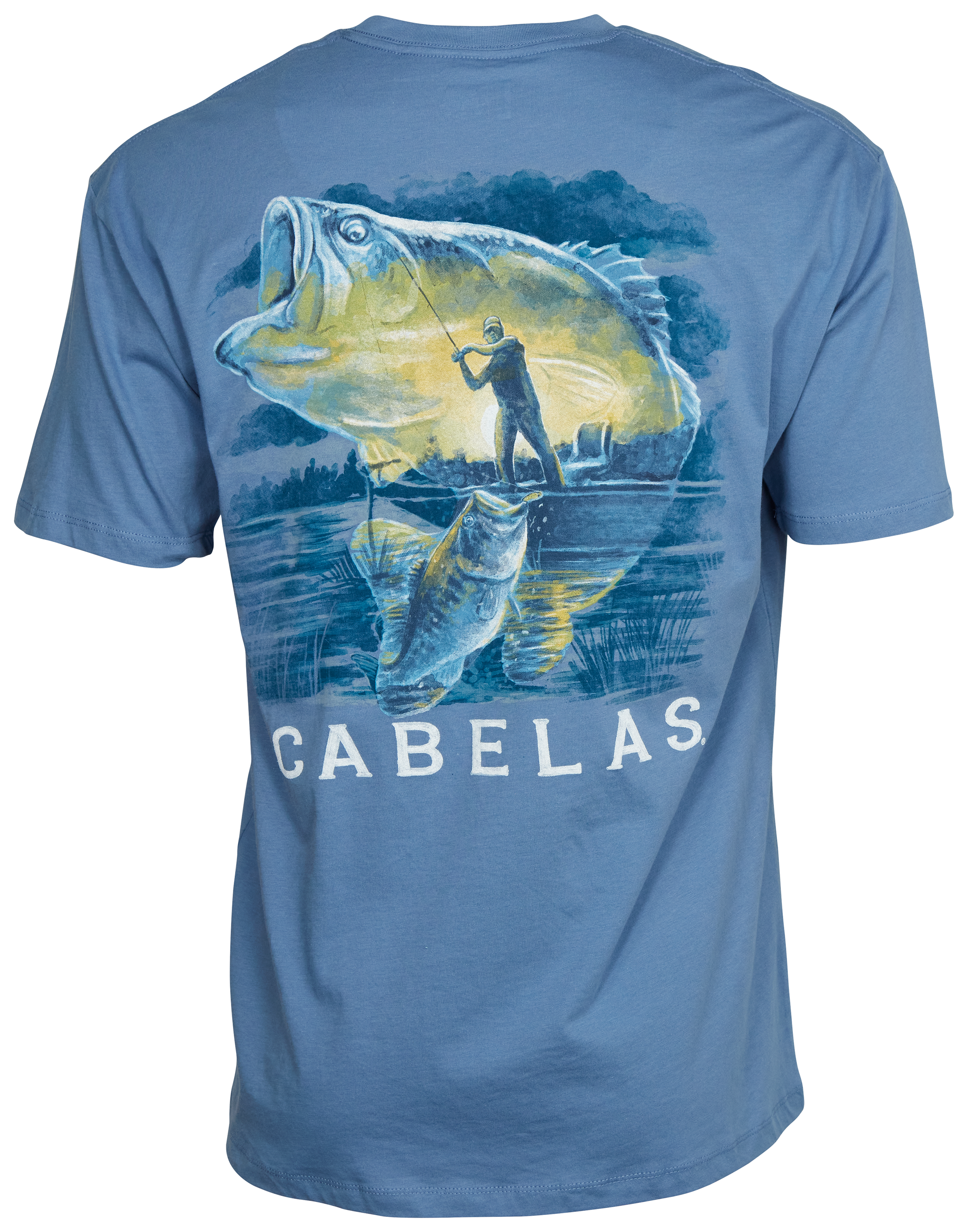 Cabela's Bass Wildlife Graphic Short-Sleeve T-Shirt for Men