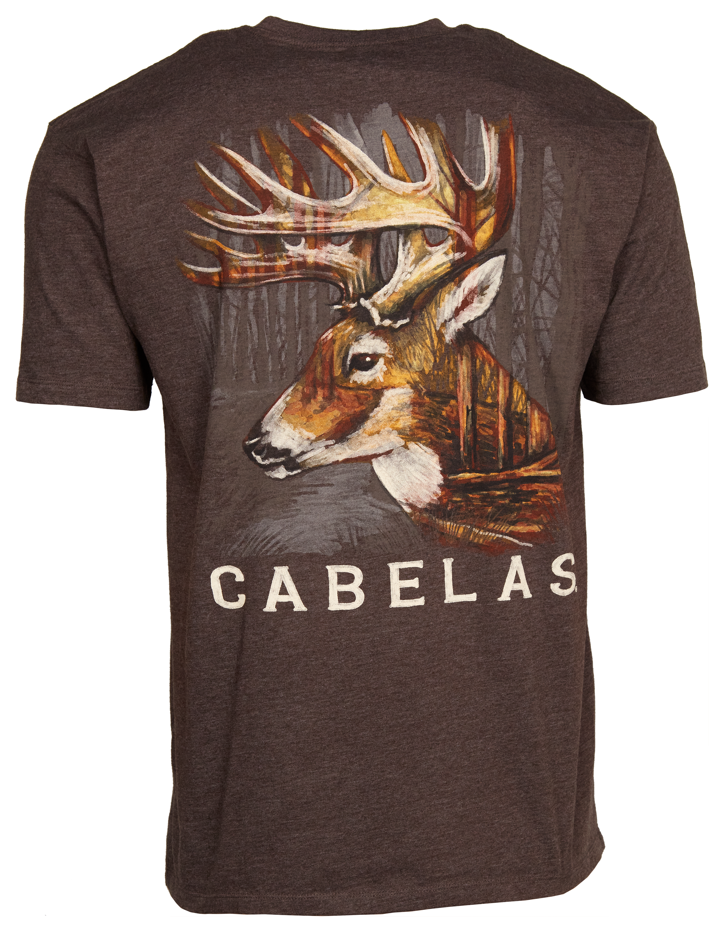 Cabela's Deer Wildlife Graphic Short-Sleeve T-Shirt for Men