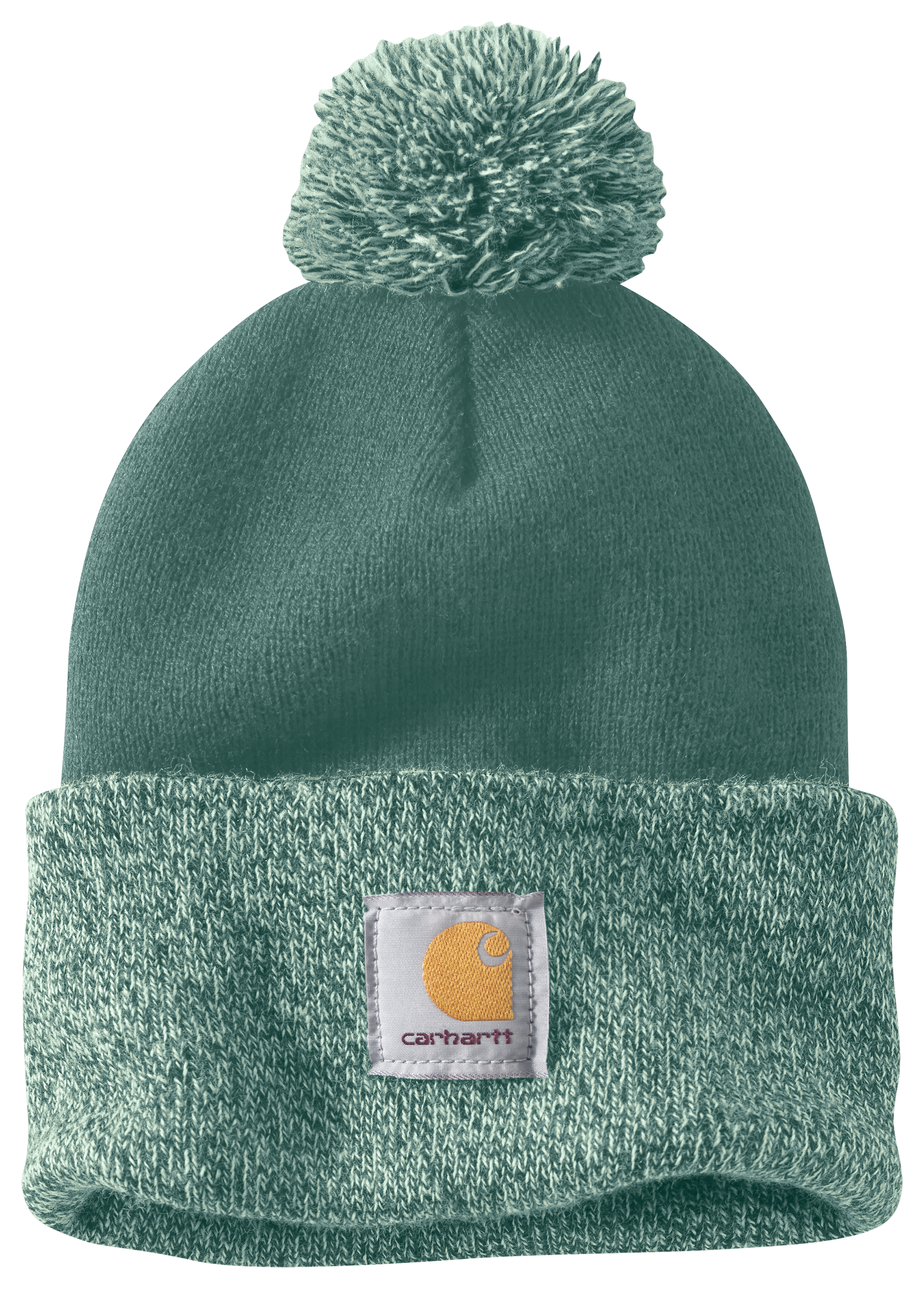 Carhartt Lookout Pom-Pom Hat for Ladies - Slate Green