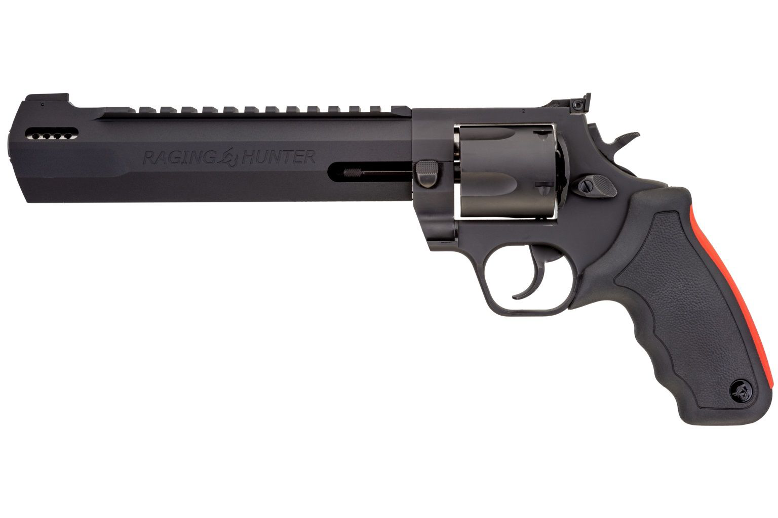 Image of "Taurus Raging Hunter Revolver - .357 Magnum/.38 Special - Matte Black - 6.75"" - 7 rd."