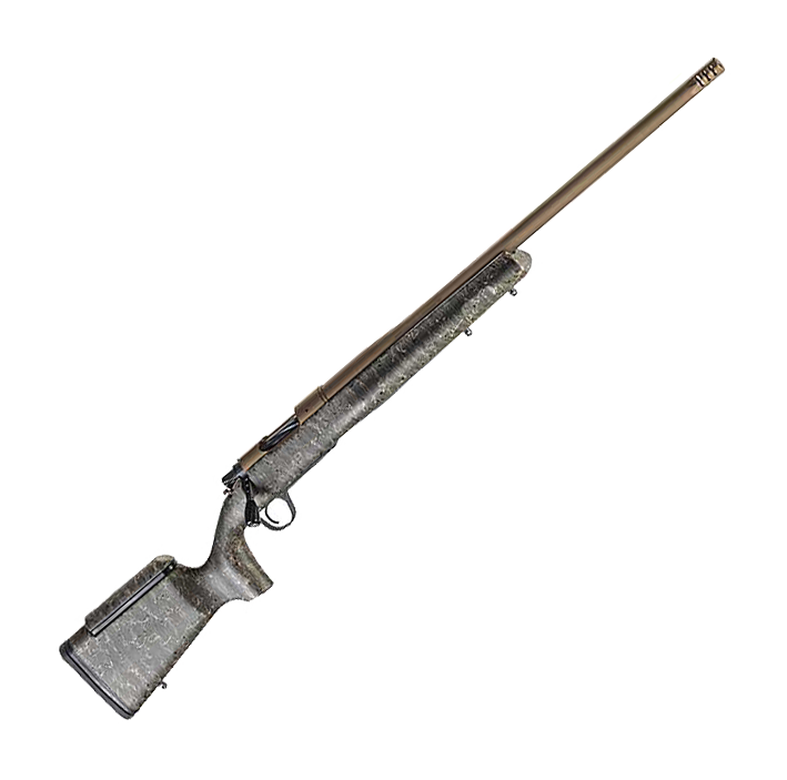 Christensen Arms Mesa LongRange BoltAction Rifle  308 Win  24  Bronze Cerakote  GreenBlackTan  4  1