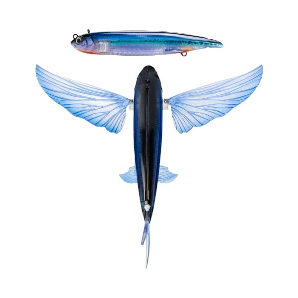 Nomad Design Slipstream Flying Fish Lure - 8″ - Electric