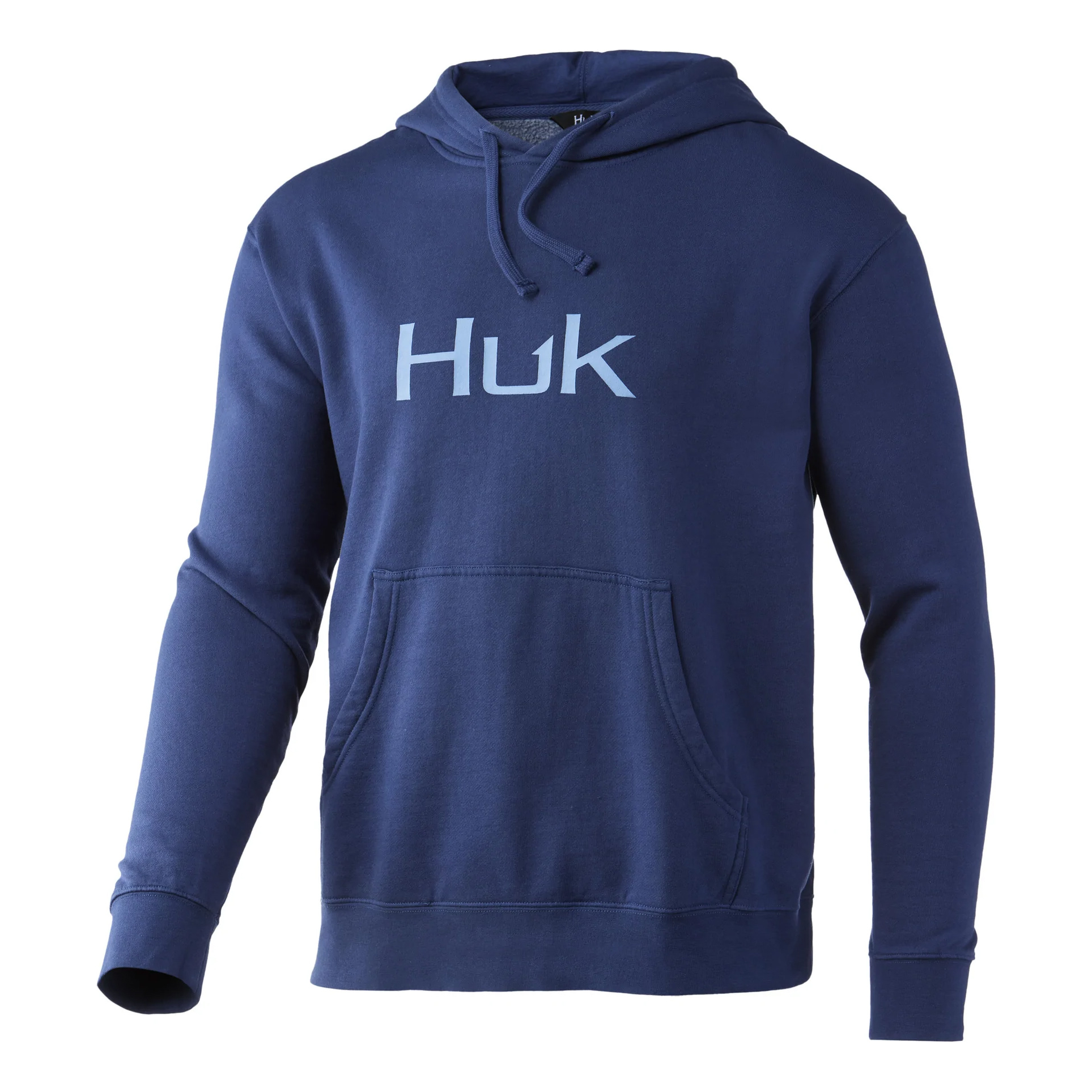 Huk Logo Long-Sleeve Hoodie for Men - Sargasso Sea - XL product image