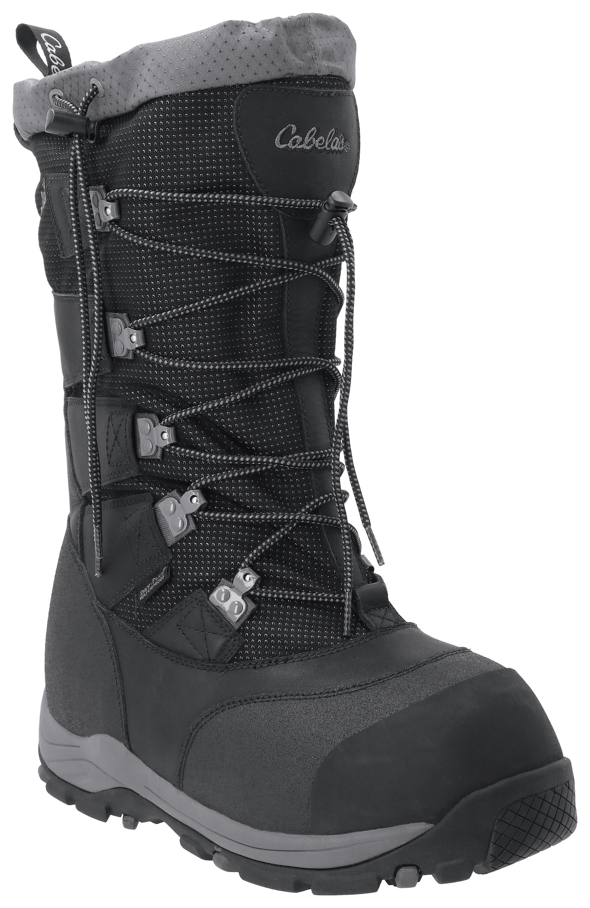 Cabela's Trans-Alaska Insulated Waterproof Pac Boots for Men - Black/Brown - 7M