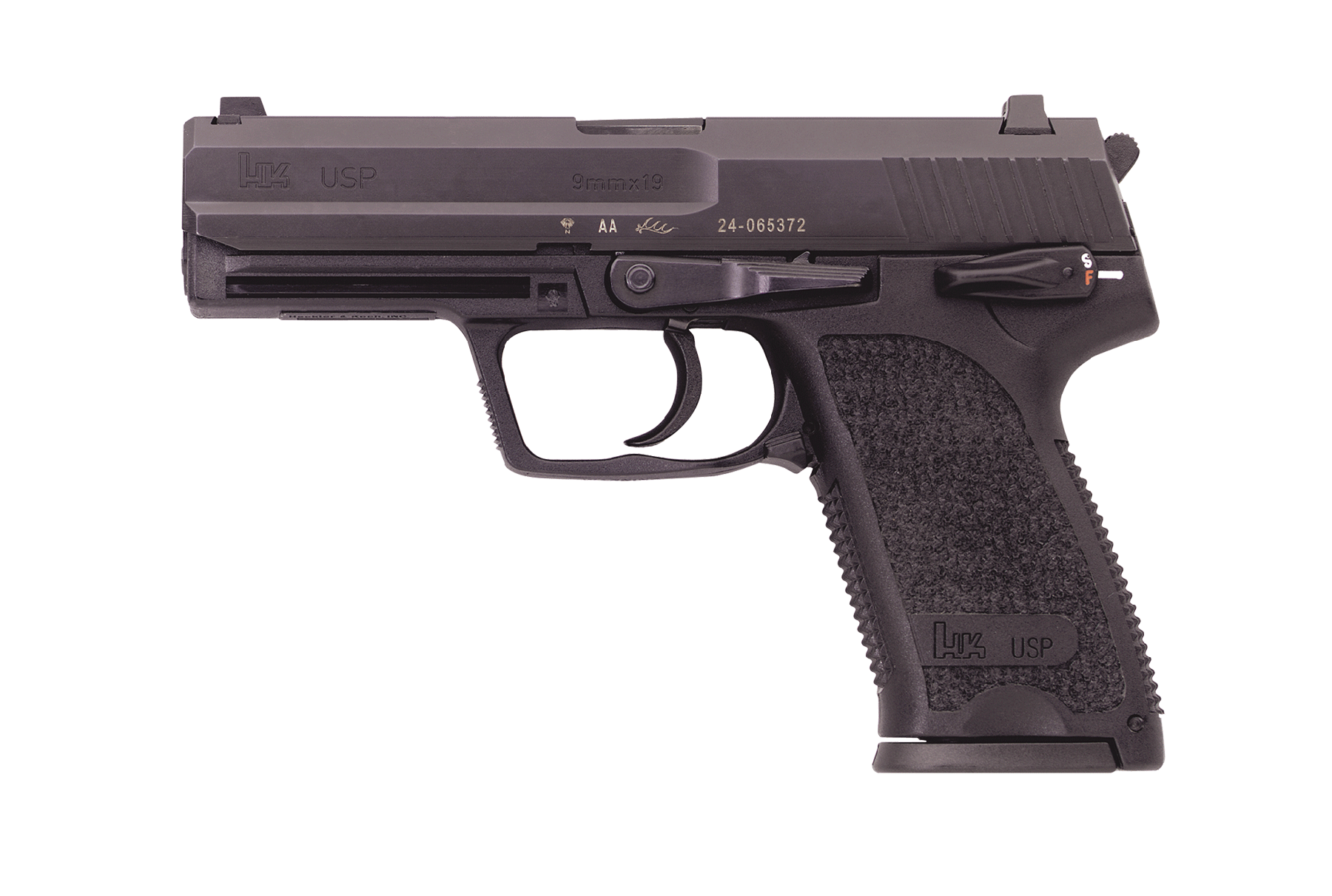 Image of HK USP V1 DA/SA Semi Auto Pistol with Safety/Decocker and Night Sights