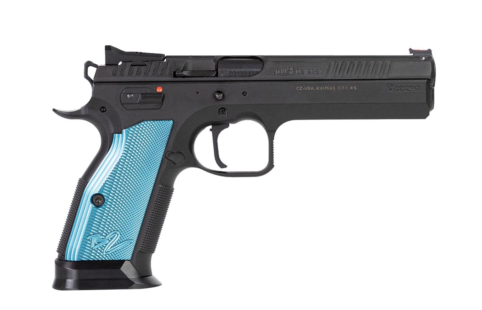 CZ 75 TS2 SingleAction SemiAuto Pistol  9mm  20  1