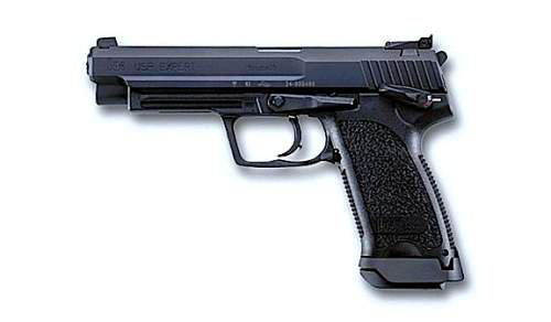 HK USP Expert V1 DASA SemiAuto Pistol with SafetyDecocker  9mm  18