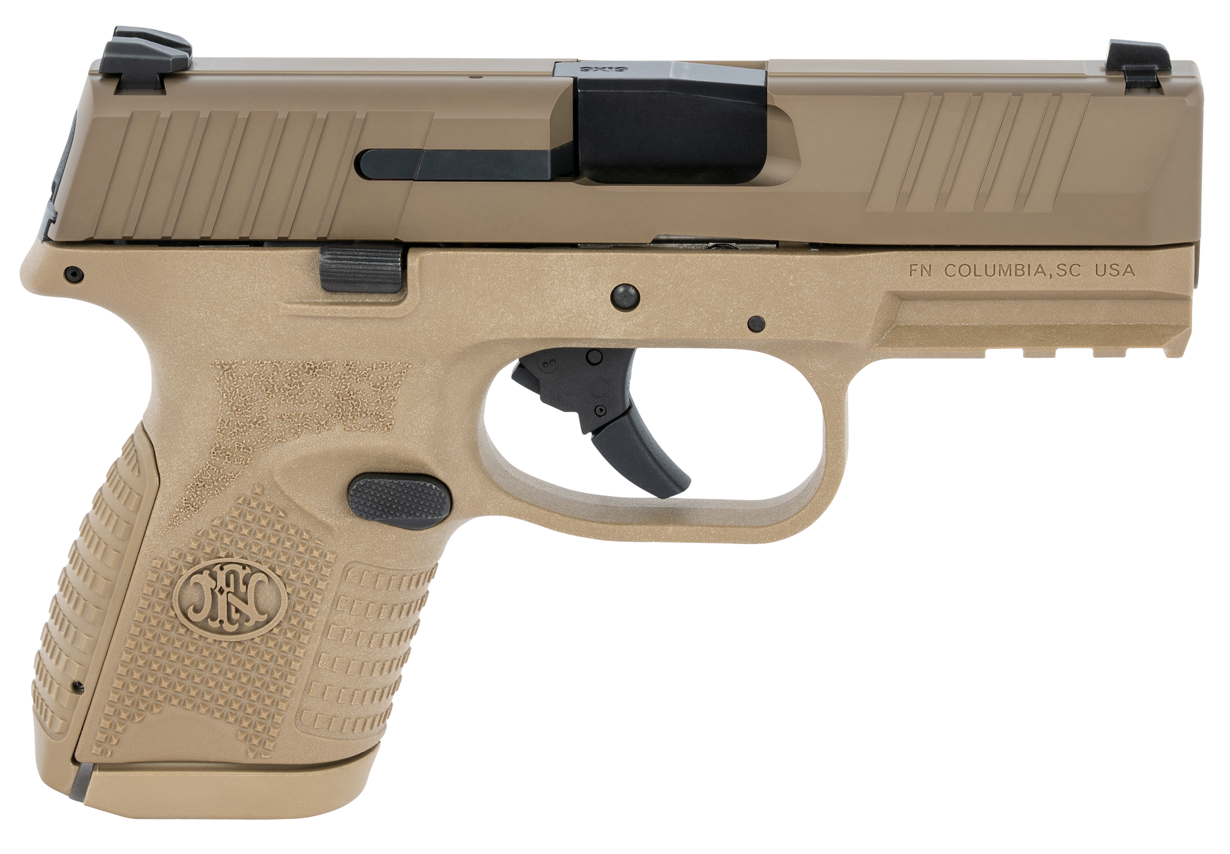 FN 509 Compact Semi-Auto Pistol - 9mm - FDE - 10+1