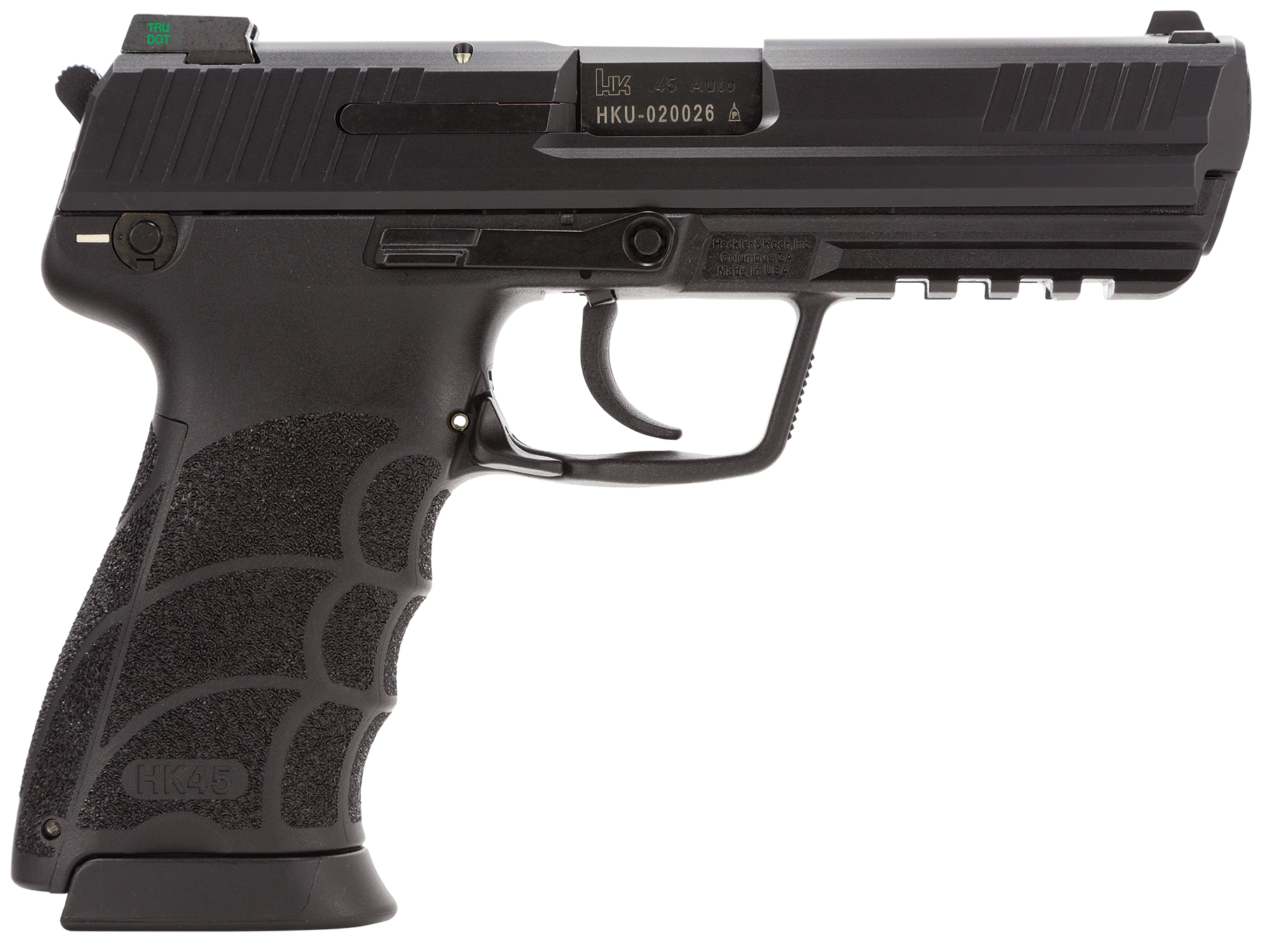 Image of HK HK45 V1 DA/SA Semi-Auto Pistol with Night Sights