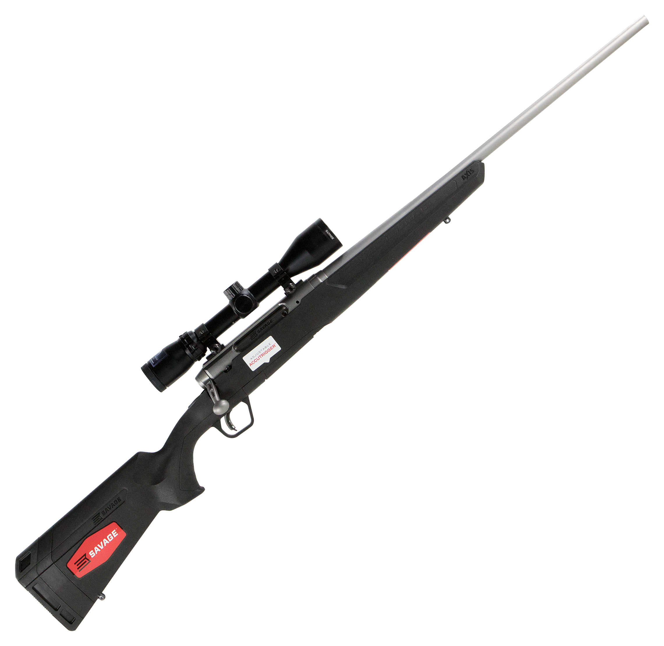 Savage Arms Axis II XP Stainless Bolt-Action Rifle with Bushnell Scope - .22-250 Remington