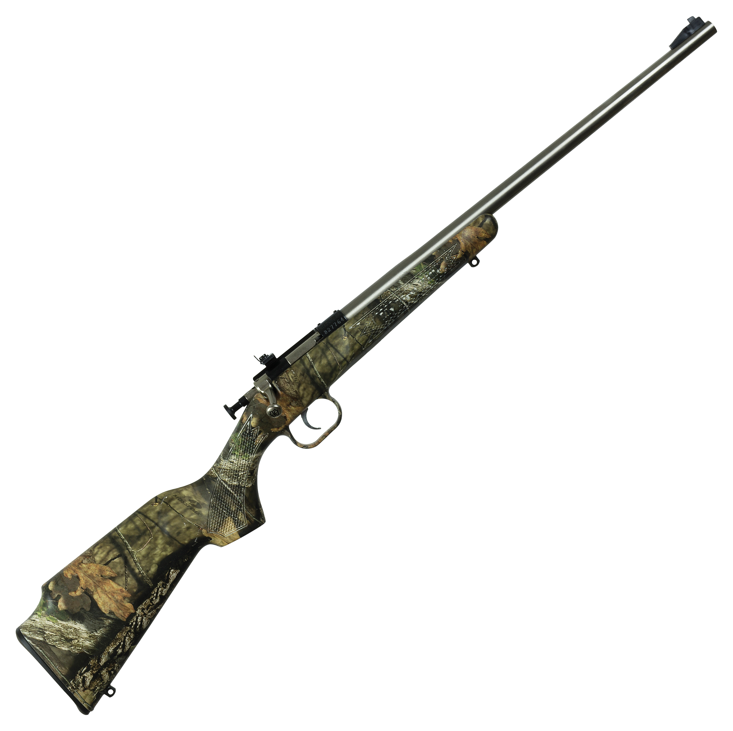 Image of Keystone Sporting Arms Crickett Single-Shot Rimfire Rifle with Synthetic Stock - Stainless/Mossy Oak Break-Up