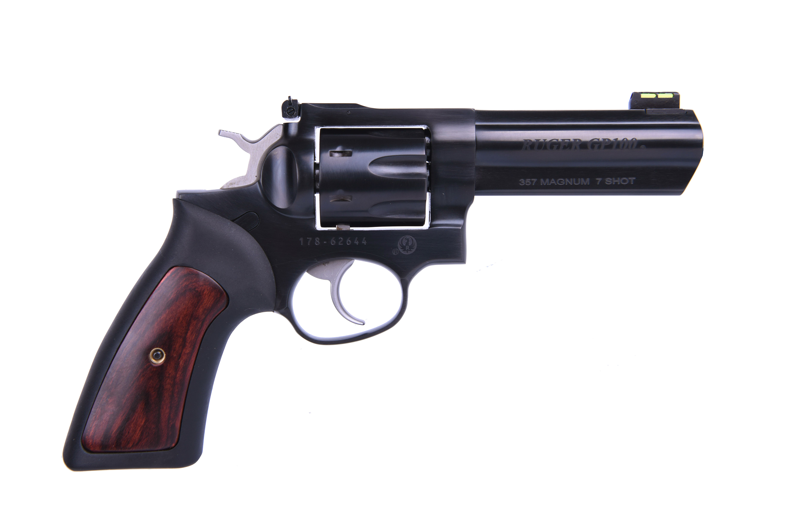 Ruger GP100 Double-Action Revolver with Cushioned Rubber Grips - Ruger