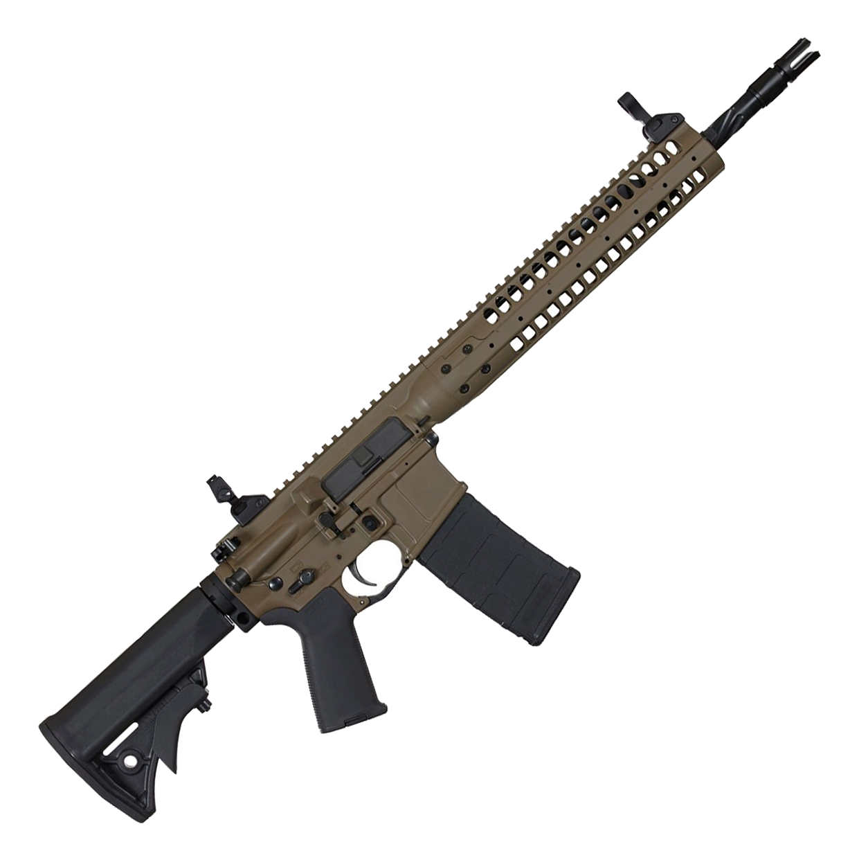 Image of LWRC IC-SPR 223 REM 5.56 NATO Semi-Auto Rifle - Patriot Brown