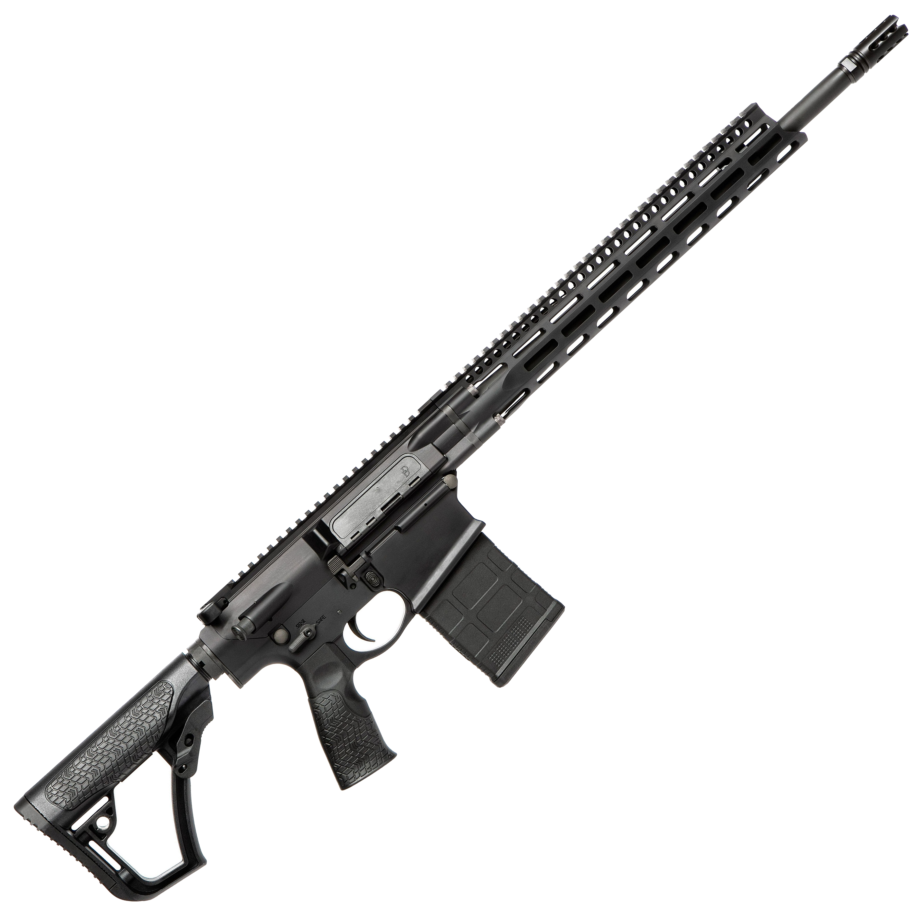 Image of Daniel Defense DD5 V4 AR-10 Rifle - 7.62 x 51mm/.308 Winchester - Black Type III Hard Anodized - Black - 10 + 1