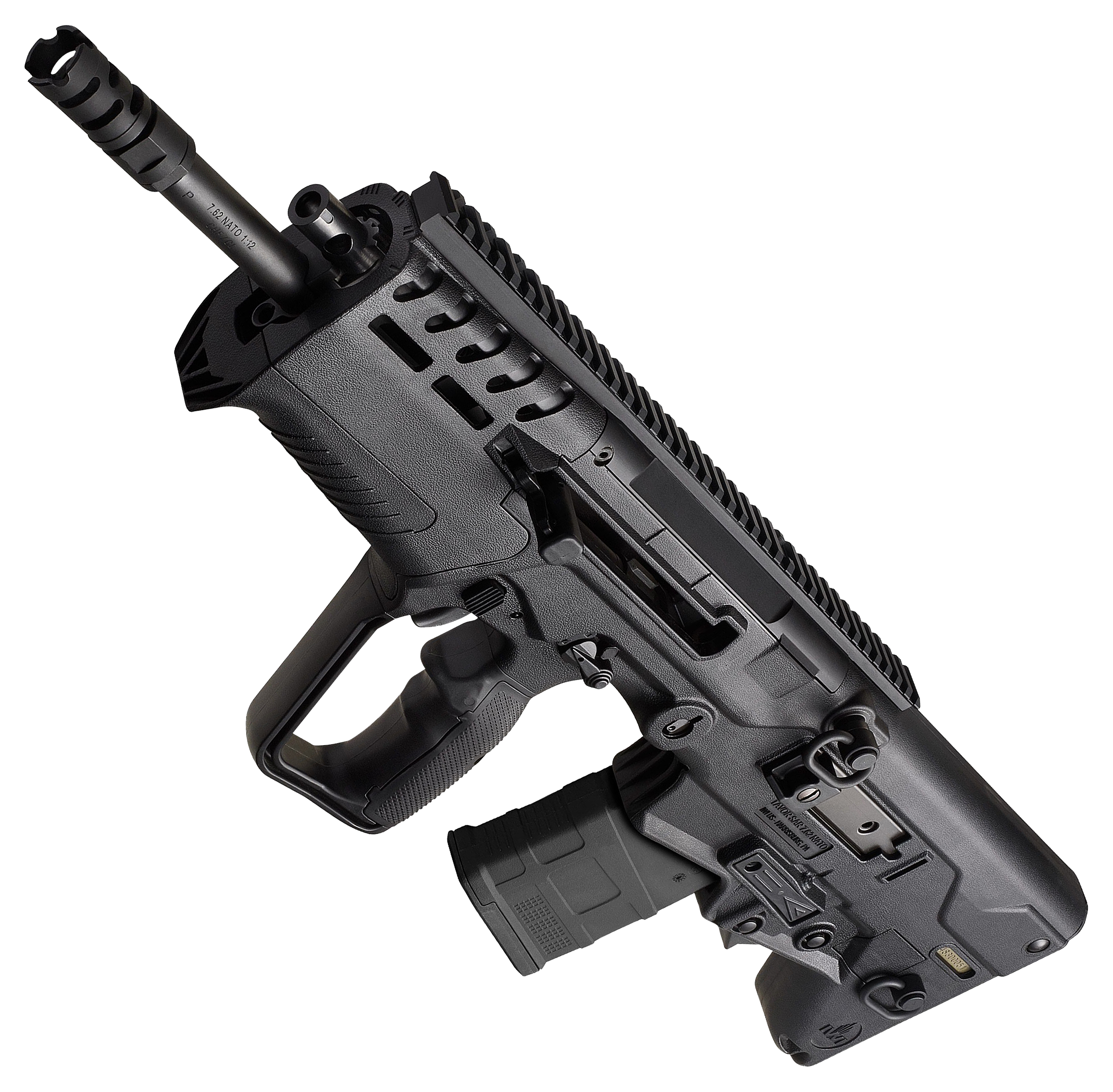 Image of "IWI Tavor 7 Bullpup Semi-Auto Rifle - 7.62 x 51mm/.308 Win - 16.5"" - Black - 10 + 1"