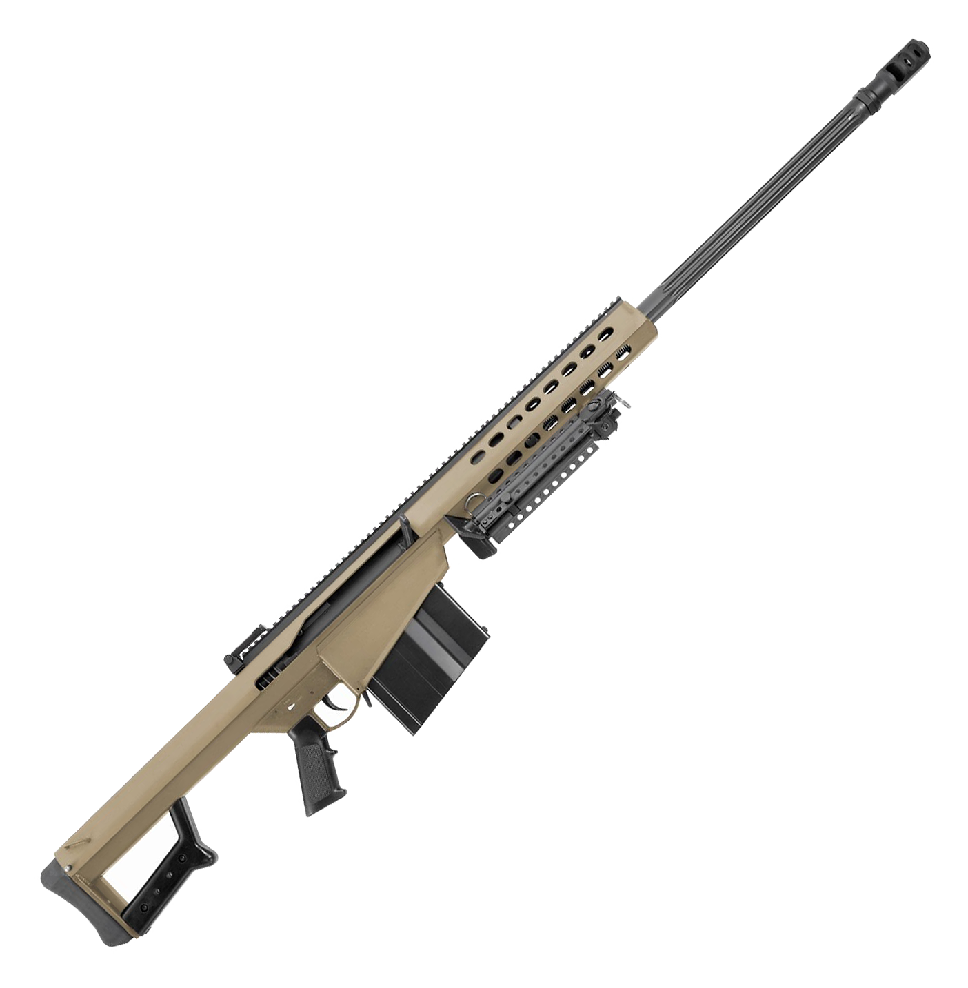 Barrett Model 82 A1 SemiAuto Rifle  50 BMG  Flat Dark EarthBlack