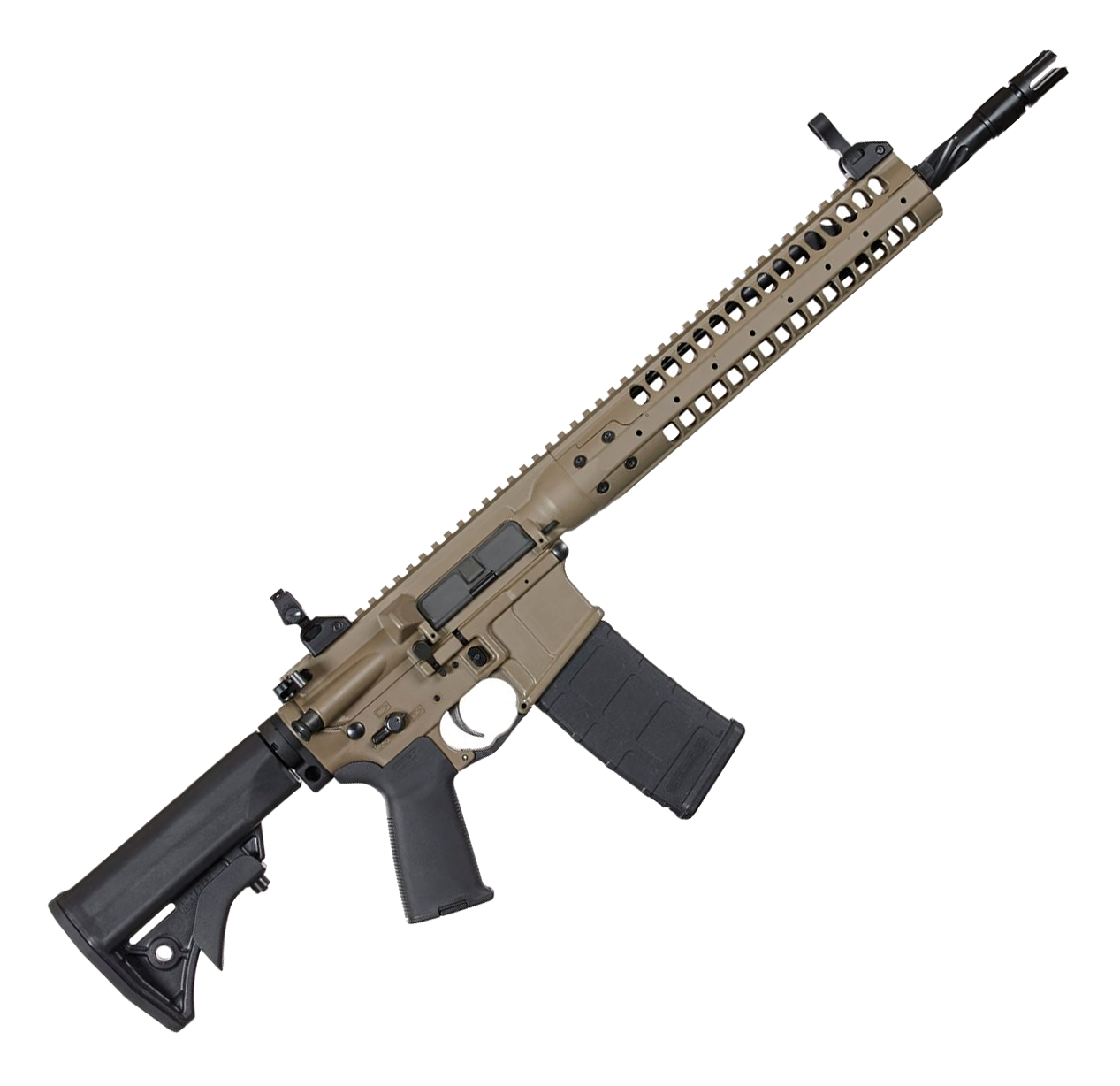 Image of LWRC IC-SPR 223 REM 5.56 NATO Semi-Auto Rifle - Flat Dark Earth