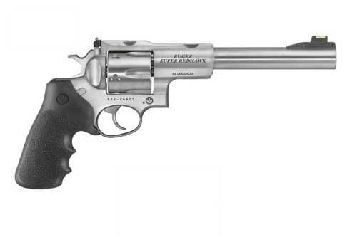 Ruger Super Redhawk Single-/Double-Action Revolver with Fiber-Optic Sight - Ruger