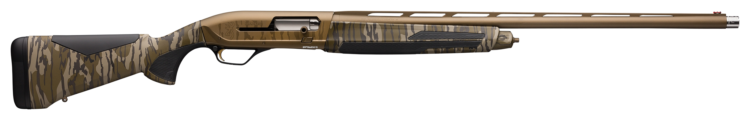Browning Maxus II Wicked Wing SemiAuto Shotgun in Mossy Oak Bottomland Camo