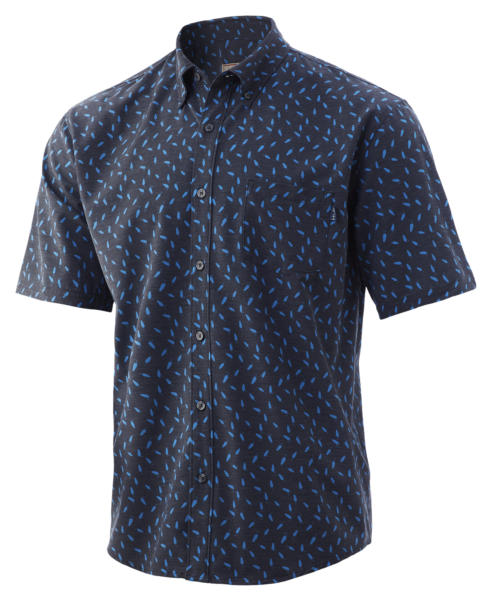 Huk Kona Lure Splash Short-Sleeve Shirt for Men