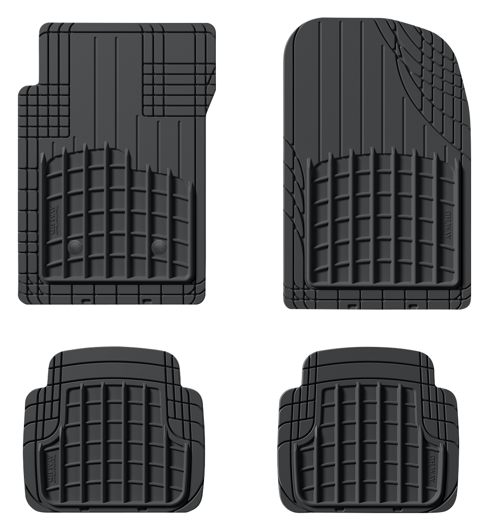 WEATHERTECH Heavy Duty Trim-to-Fit Floor Mat 4-Piece Set