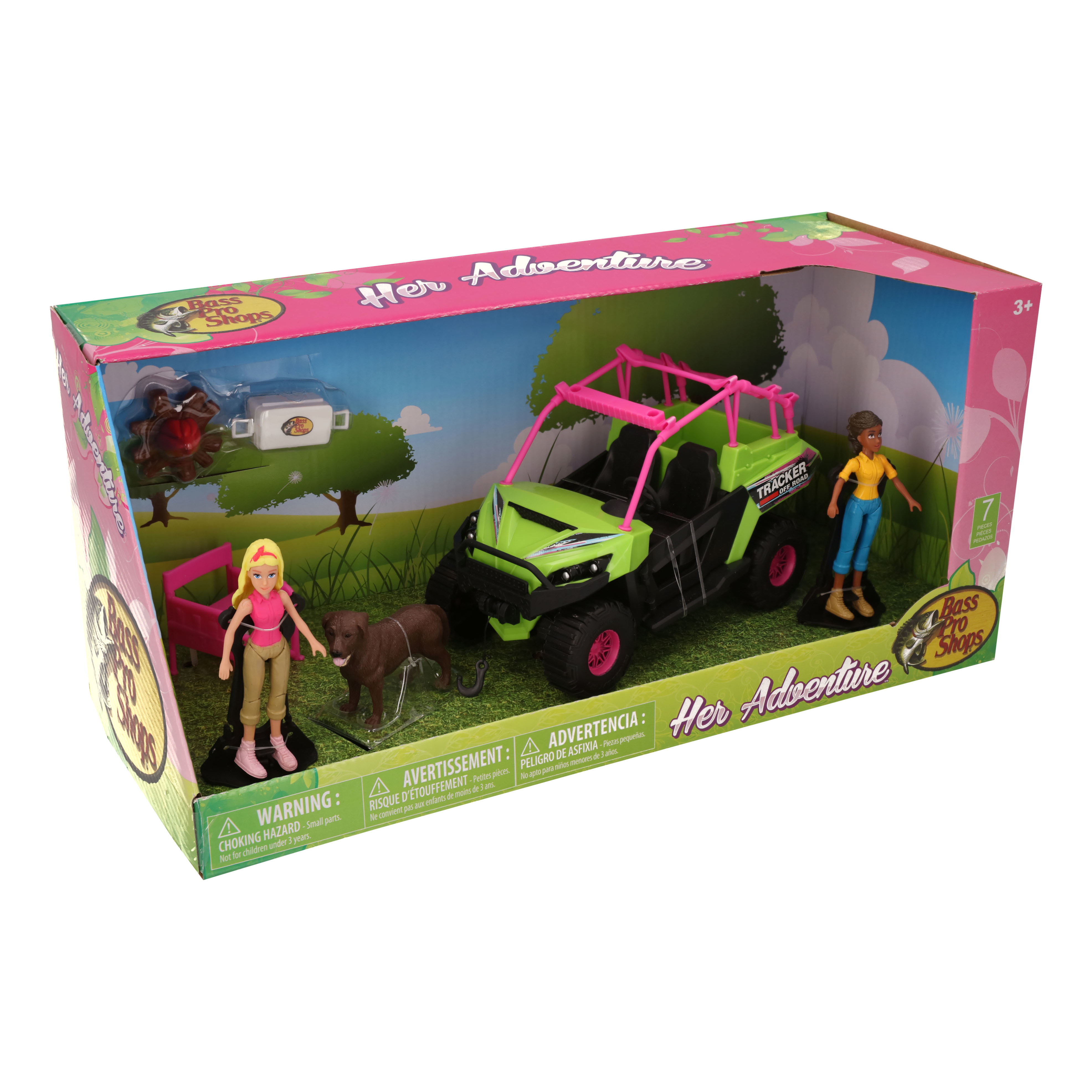 BASS PRO SHOPS Her Imagination Adventure Side-by-Side Playset for Kids