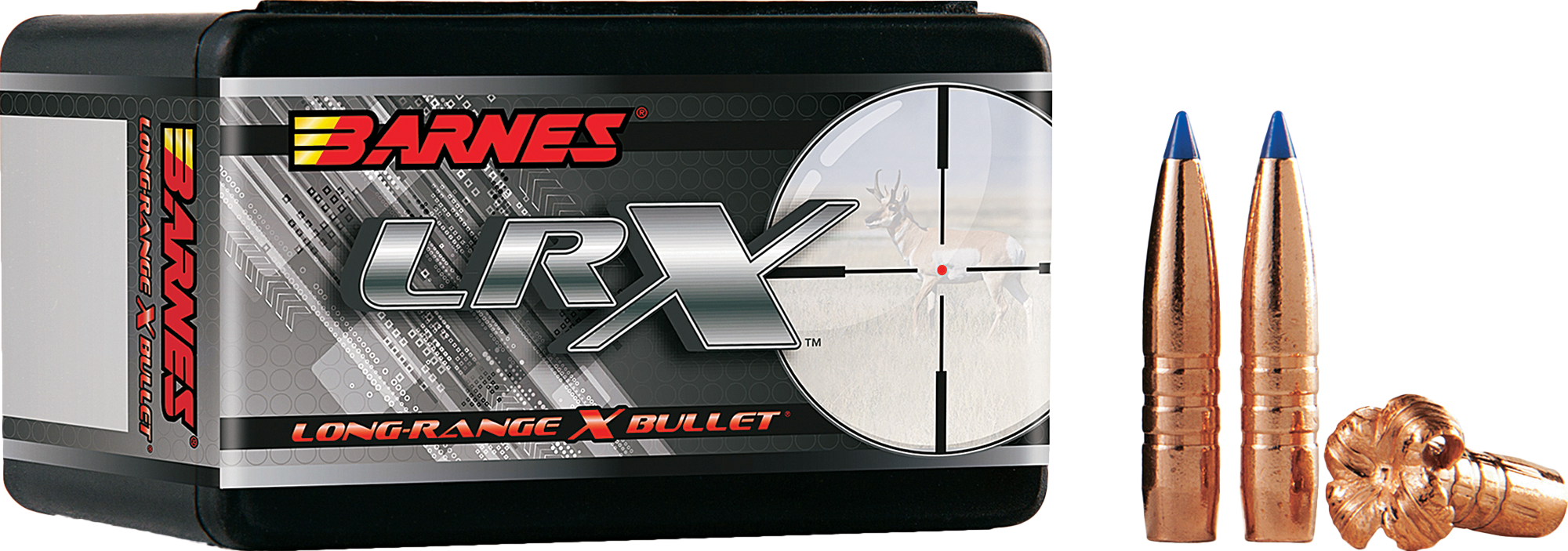 Image of Barnes LRX Long-Range X Rifle Bullets - 175 Grain - .308 dia.