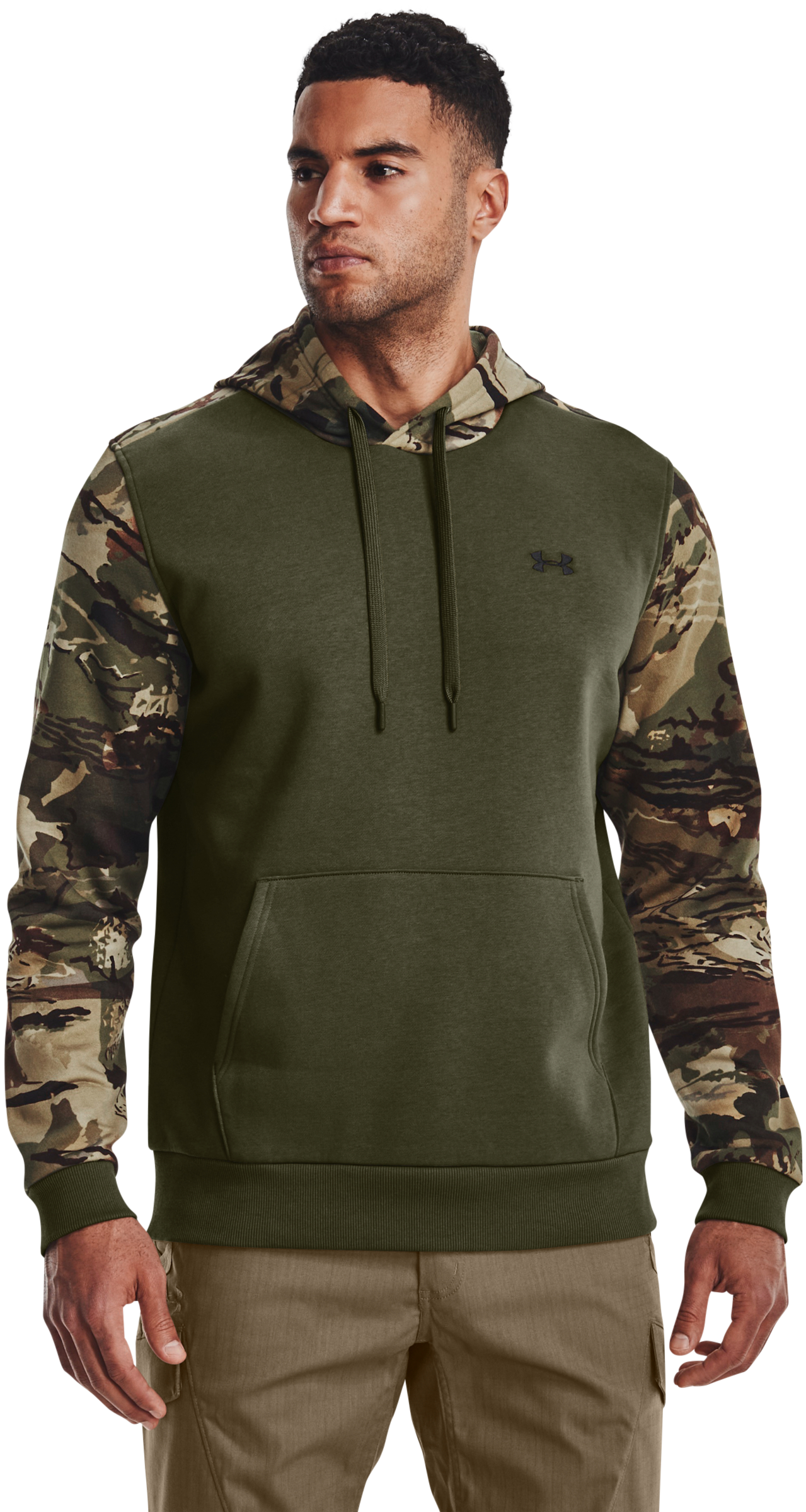 Under Armour Specialist Grid Half-Zip Long-Sleeve Sweatshirt for