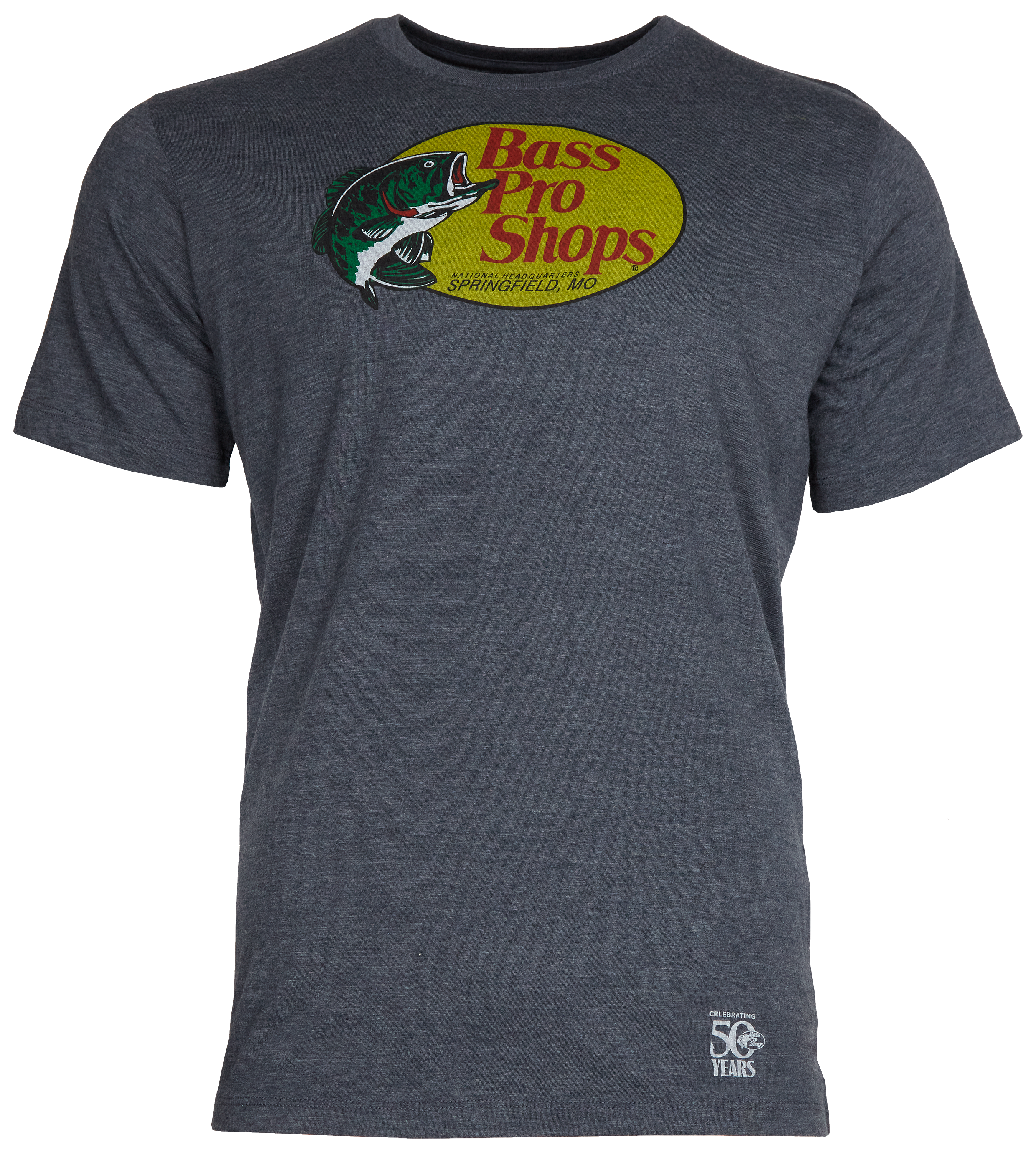 BASS PRO SHOPS 50th Anniversary Vintage Woodcut Short-Sleeve T-Shirt for Men