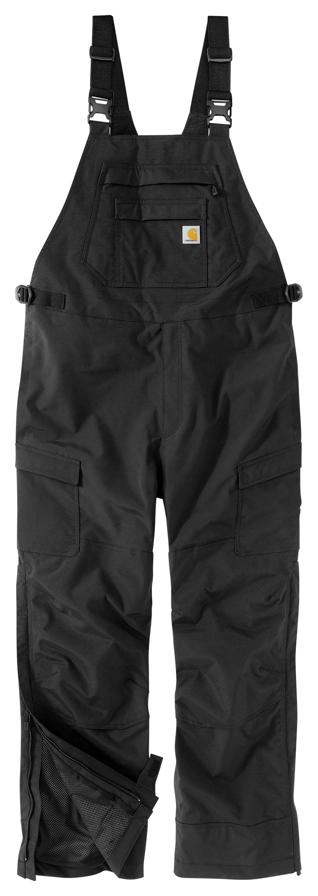 Image of Carhartt Storm Defender Loose-Fit Heavyweight Bib Overalls for Men