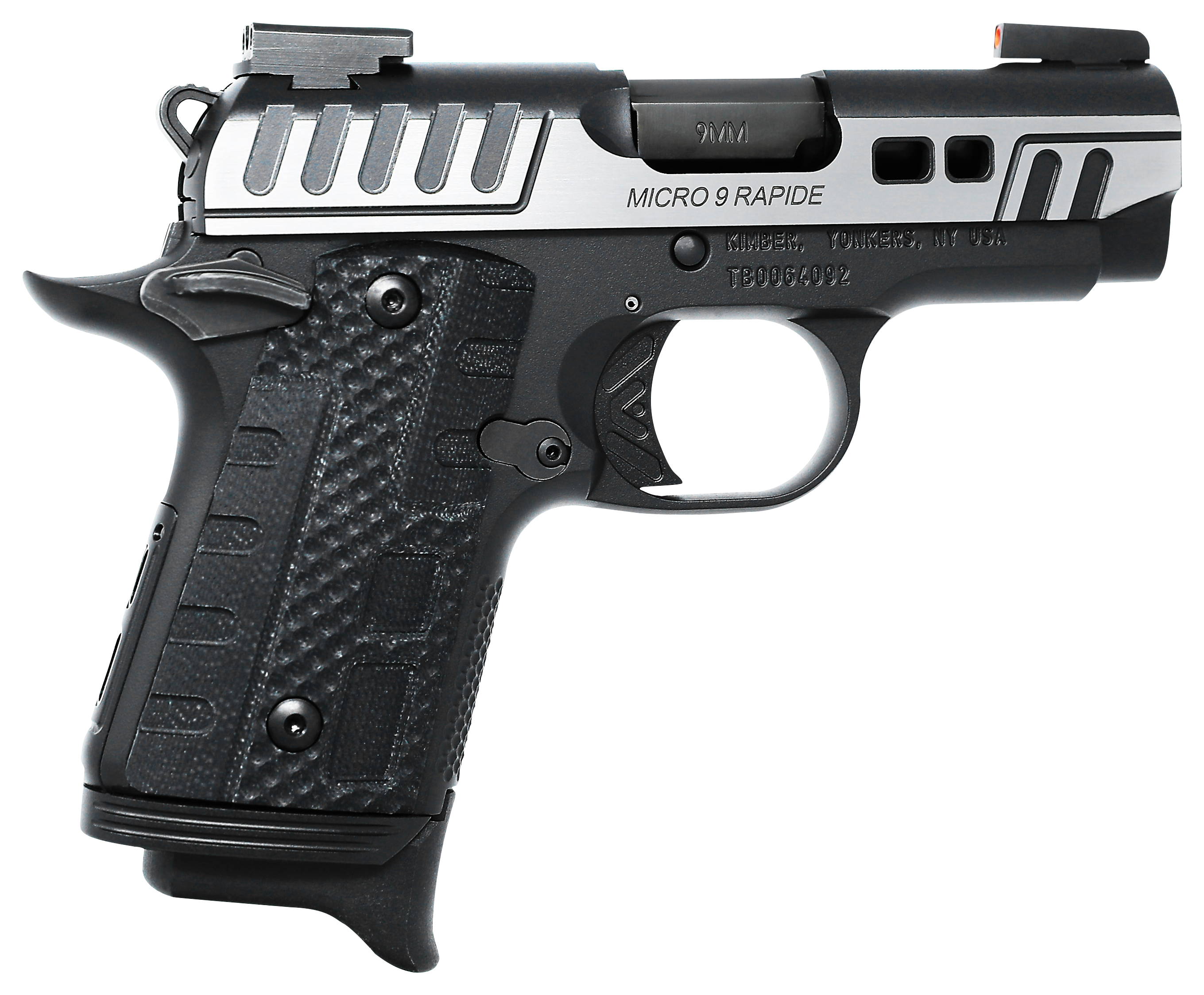 Kimber Micro 9 Rapide Scorpius SemiAuto Pistol with TruGlo TFX Pro DayNight Sights