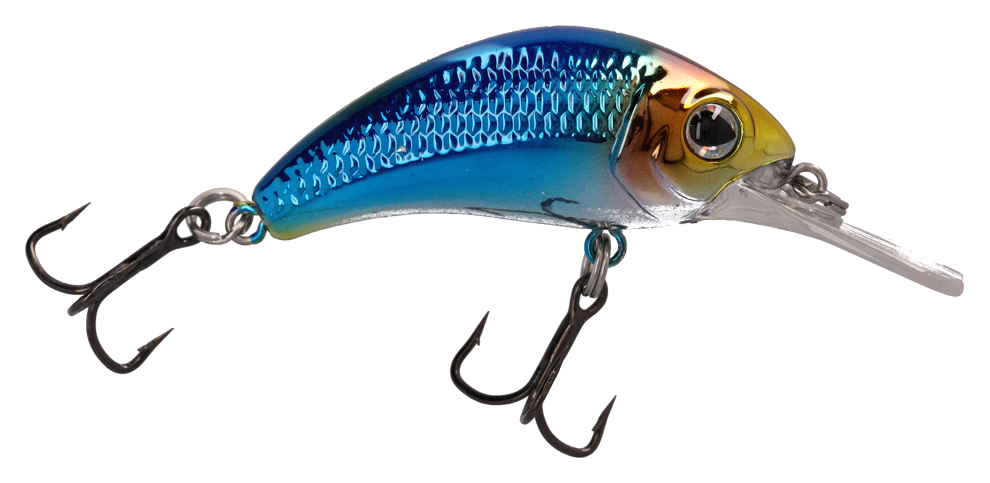 Walleye Nation Boogie Shad Crankbait - 1-3/4 - 3/16 oz. - Blue Maui