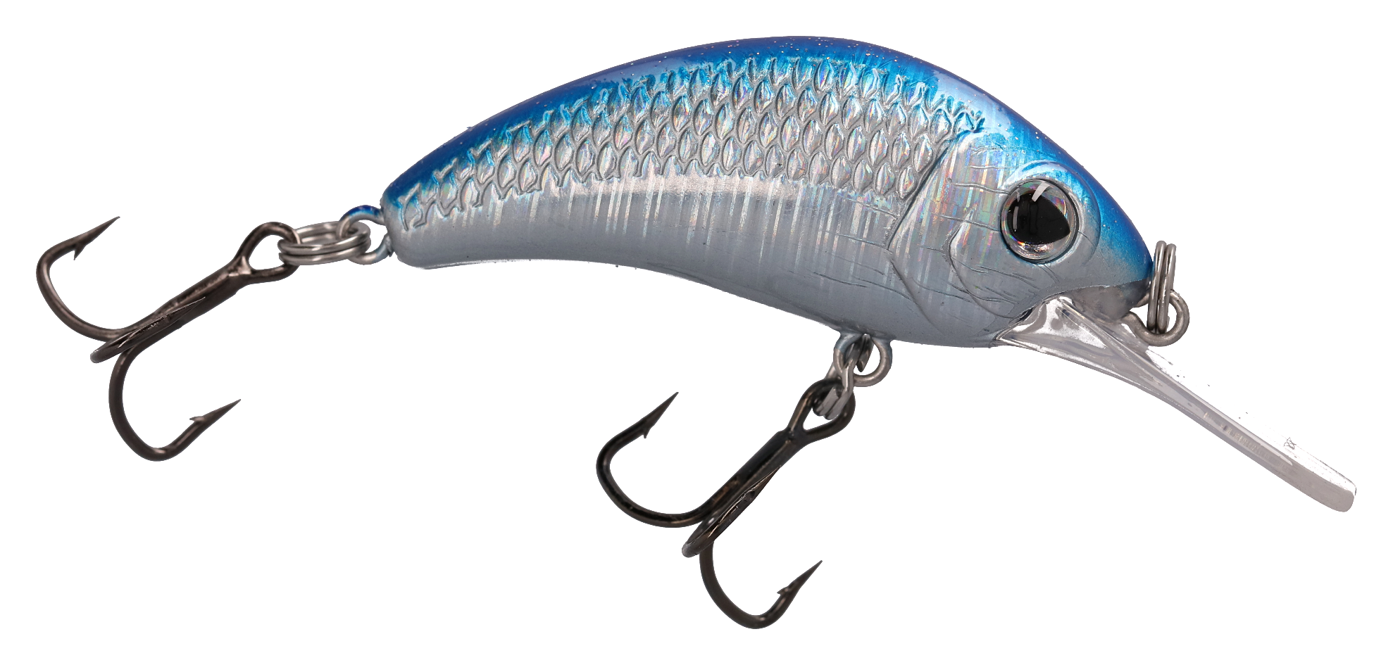 Walleye Nation Boogie Shad Crankbait - 1-3/4 - 3/16 oz. - Blue Shiner